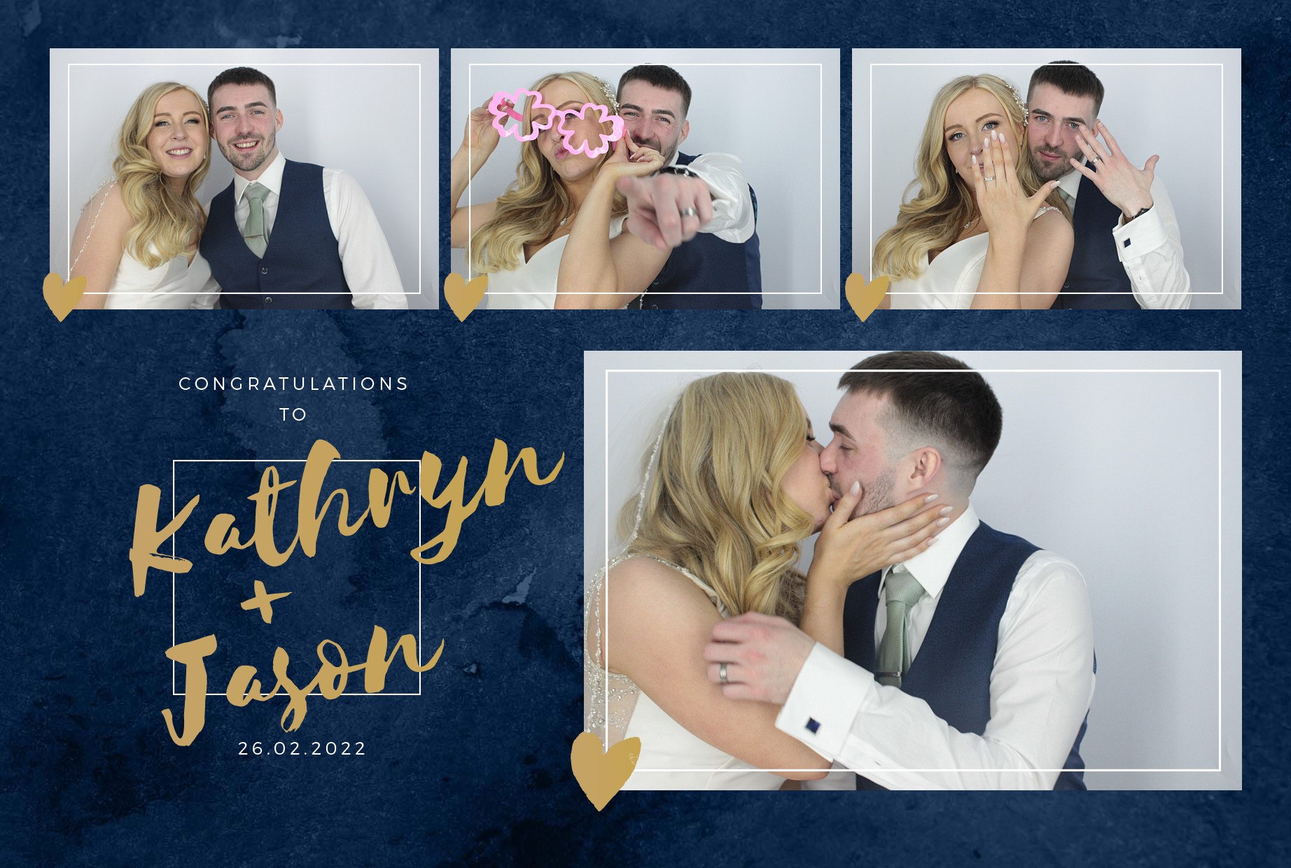 Kathryn and Jason's Wedding  | View more photos from the event at gallery.myphotoboothexperience.co.uk/u/MyPhotoBoothExperienceLtd/Kathryn-and-Jasons-Wedding