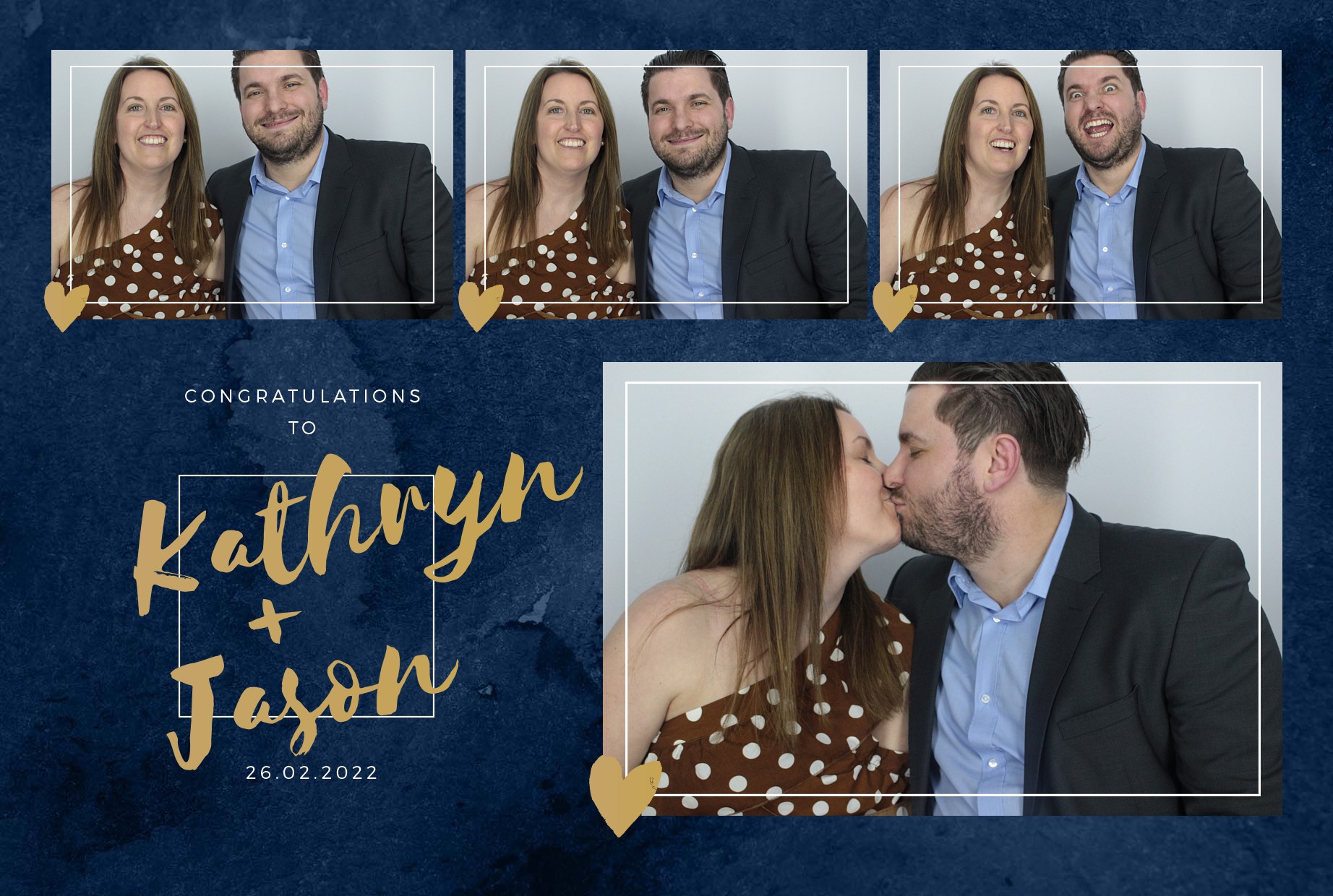 Kathryn and Jason's Wedding  | View more photos from the event at gallery.myphotoboothexperience.co.uk/u/MyPhotoBoothExperienceLtd/Kathryn-and-Jasons-Wedding