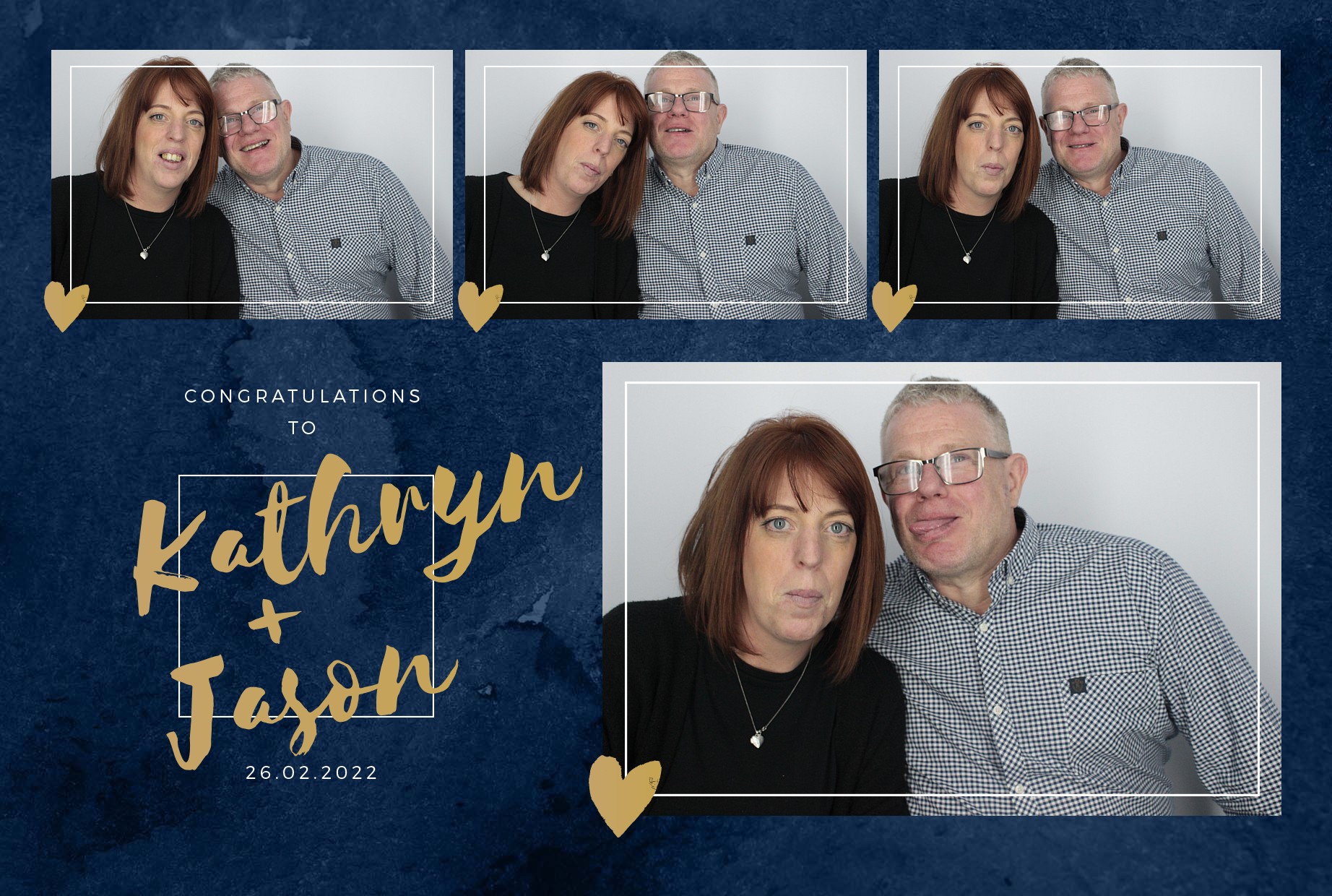 Kathryn and Jason's Wedding  | View more photos from the event at gallery.myphotoboothexperience.co.uk/u/MyPhotoBoothExperienceLtd/Kathryn-and-Jasons-Wedding