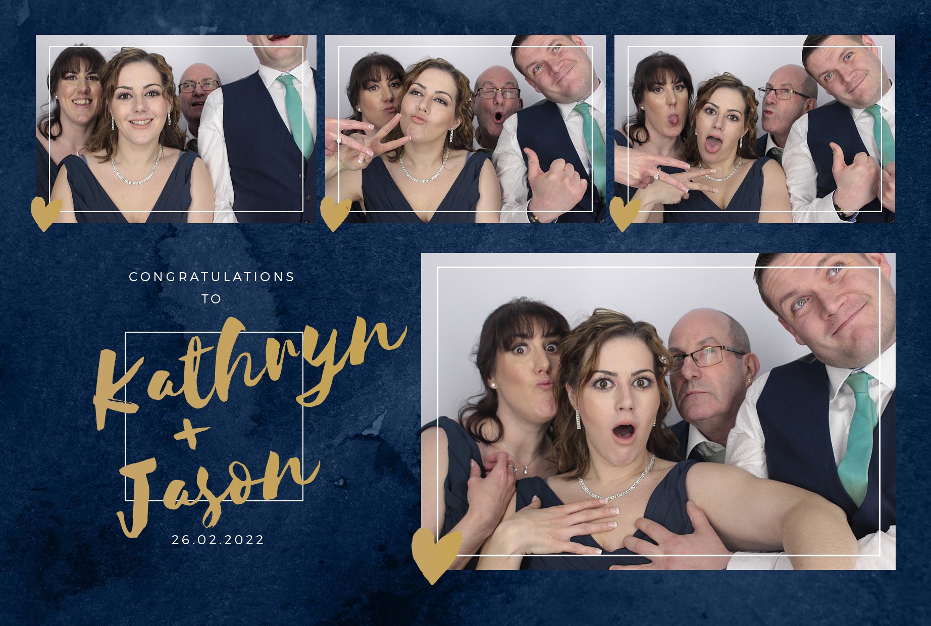 Kathryn and Jason's Wedding  | View more photos from the event at gallery.myphotoboothexperience.co.uk/u/MyPhotoBoothExperienceLtd/Kathryn-and-Jasons-Wedding
