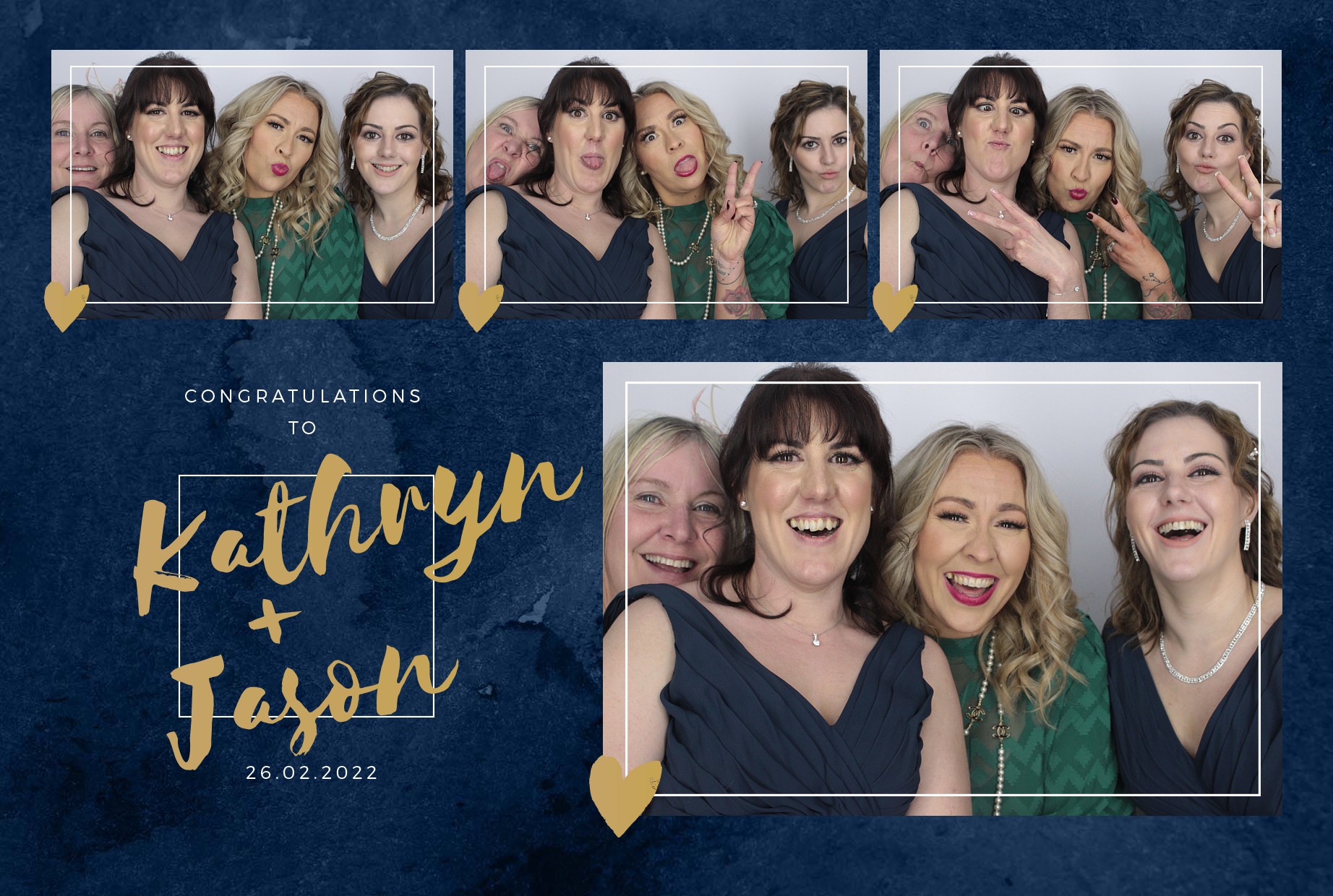 Kathryn and Jason's Wedding  | View more photos from the event at gallery.myphotoboothexperience.co.uk/u/MyPhotoBoothExperienceLtd/Kathryn-and-Jasons-Wedding