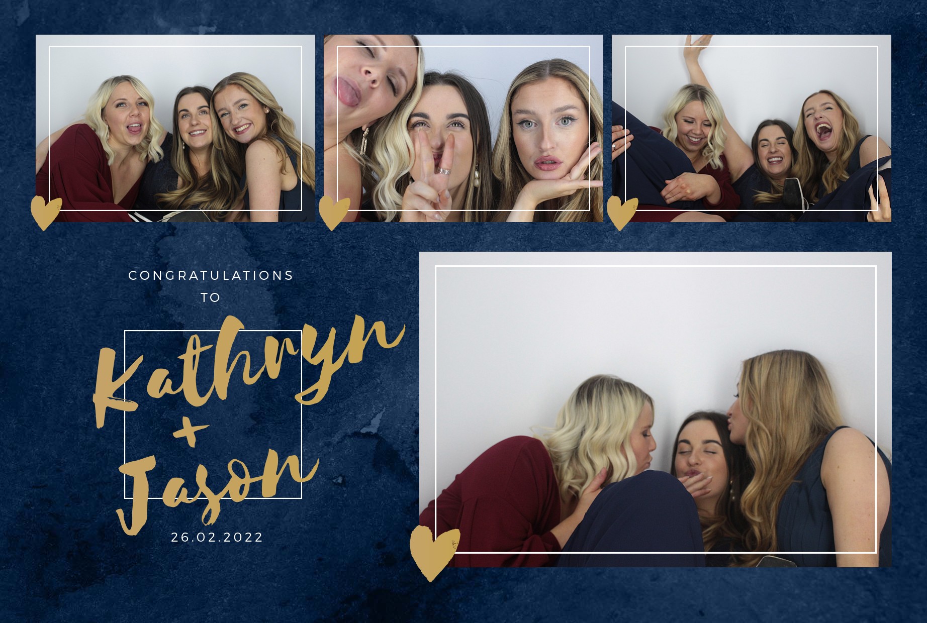 Kathryn and Jason's Wedding  | View more photos from the event at gallery.myphotoboothexperience.co.uk/u/MyPhotoBoothExperienceLtd/Kathryn-and-Jasons-Wedding