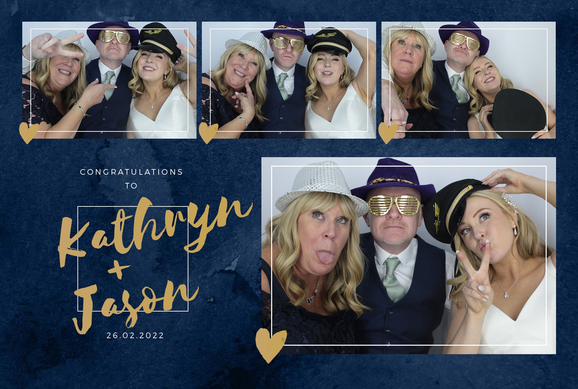 Kathryn and Jason's Wedding  | View more photos from the event at gallery.myphotoboothexperience.co.uk/u/MyPhotoBoothExperienceLtd/Kathryn-and-Jasons-Wedding