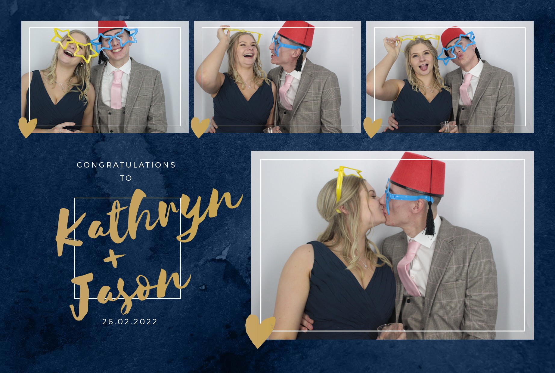 Kathryn and Jason's Wedding  | View more photos from the event at gallery.myphotoboothexperience.co.uk/u/MyPhotoBoothExperienceLtd/Kathryn-and-Jasons-Wedding
