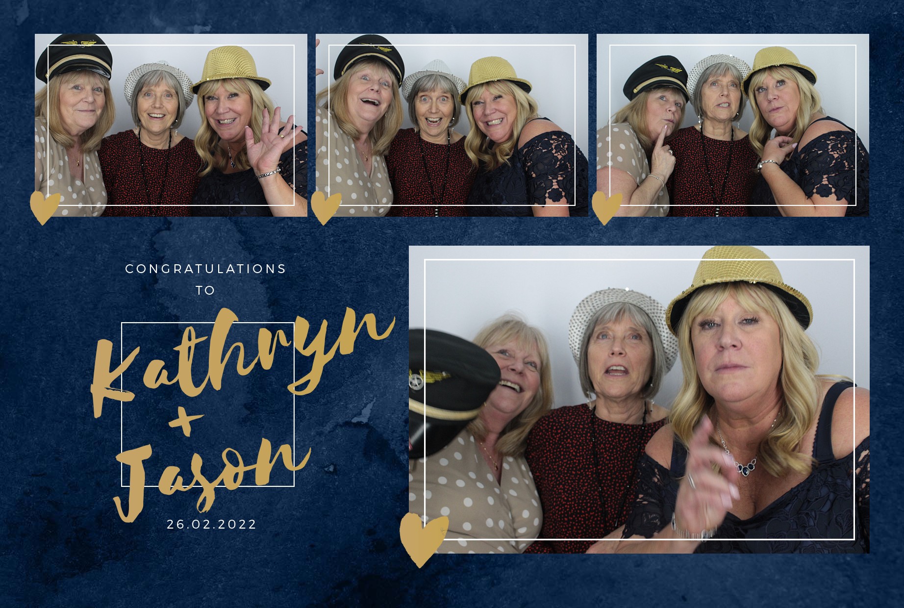 Kathryn and Jason's Wedding  | View more photos from the event at gallery.myphotoboothexperience.co.uk/u/MyPhotoBoothExperienceLtd/Kathryn-and-Jasons-Wedding