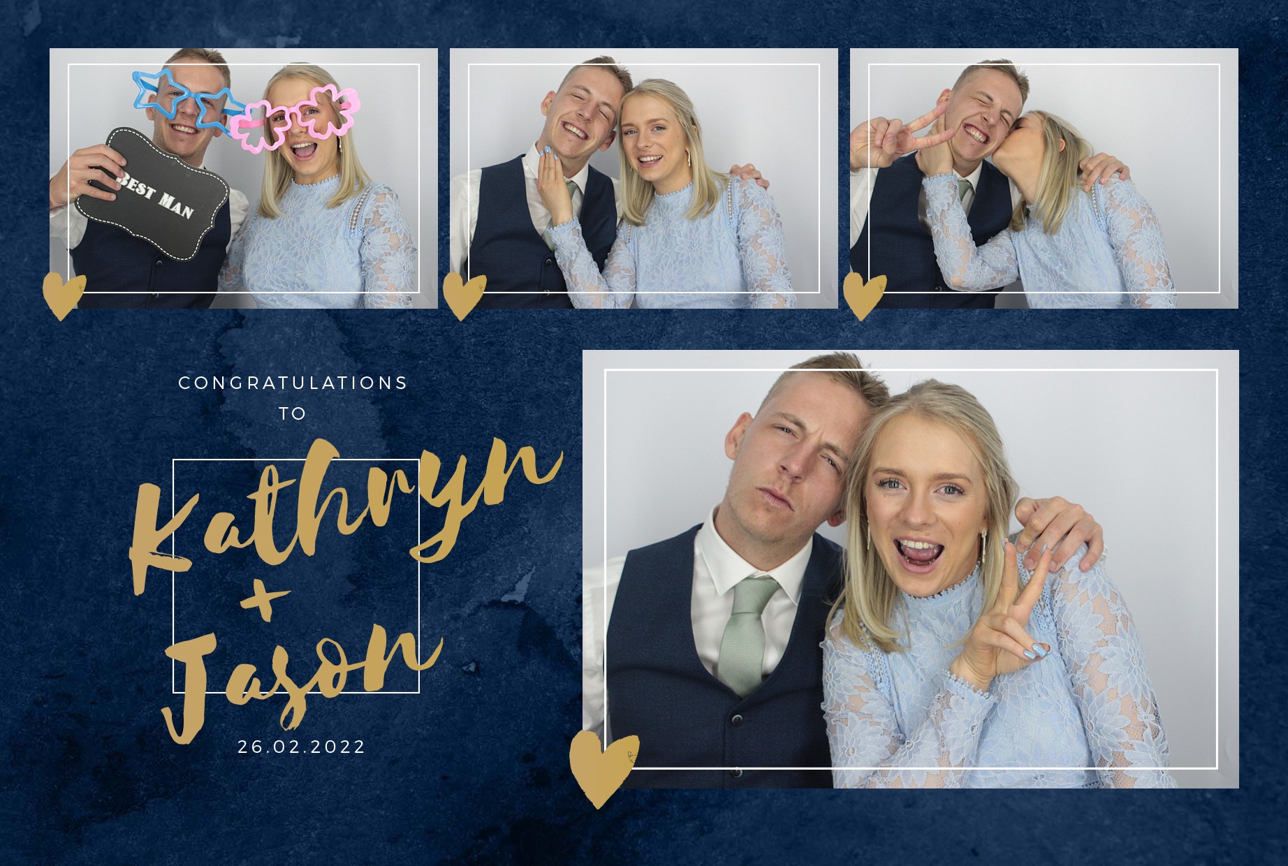 Kathryn and Jason's Wedding  | View more photos from the event at gallery.myphotoboothexperience.co.uk/u/MyPhotoBoothExperienceLtd/Kathryn-and-Jasons-Wedding