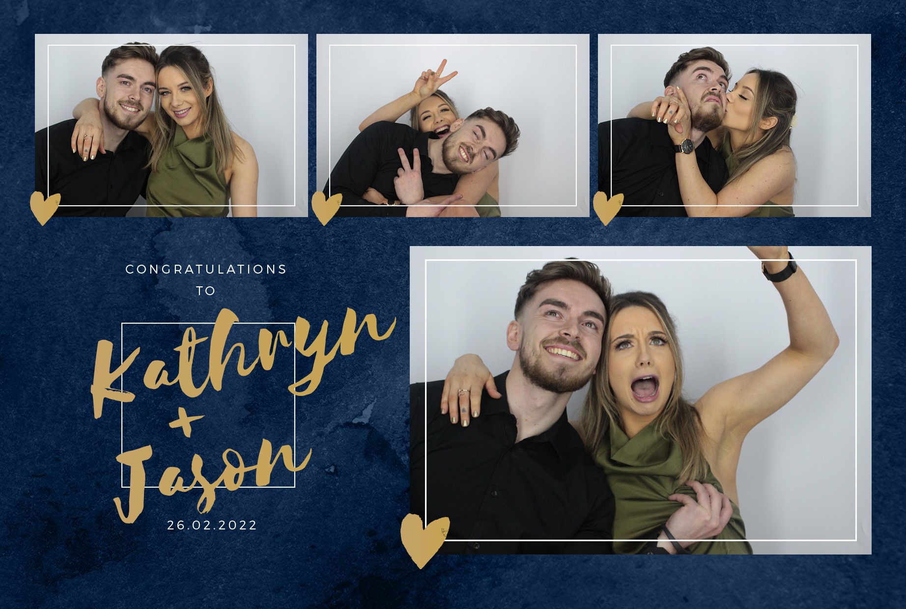 Kathryn and Jason's Wedding  | View more photos from the event at gallery.myphotoboothexperience.co.uk/u/MyPhotoBoothExperienceLtd/Kathryn-and-Jasons-Wedding