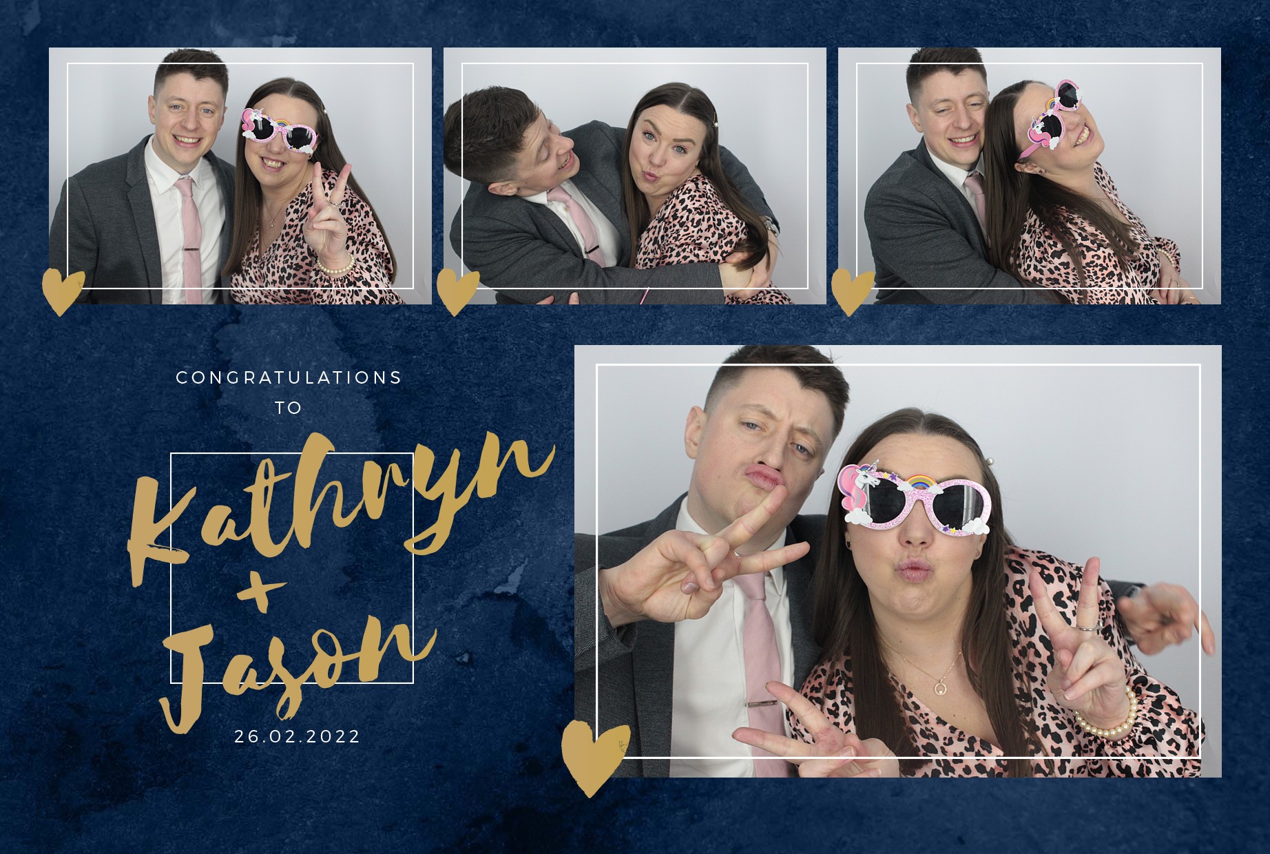 Kathryn and Jason's Wedding  | View more photos from the event at gallery.myphotoboothexperience.co.uk/u/MyPhotoBoothExperienceLtd/Kathryn-and-Jasons-Wedding