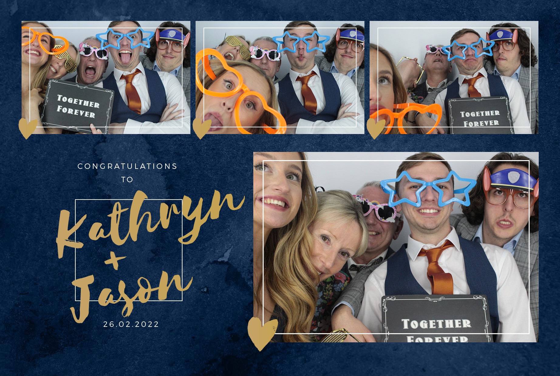 Kathryn and Jason's Wedding  | View more photos from the event at gallery.myphotoboothexperience.co.uk/u/MyPhotoBoothExperienceLtd/Kathryn-and-Jasons-Wedding