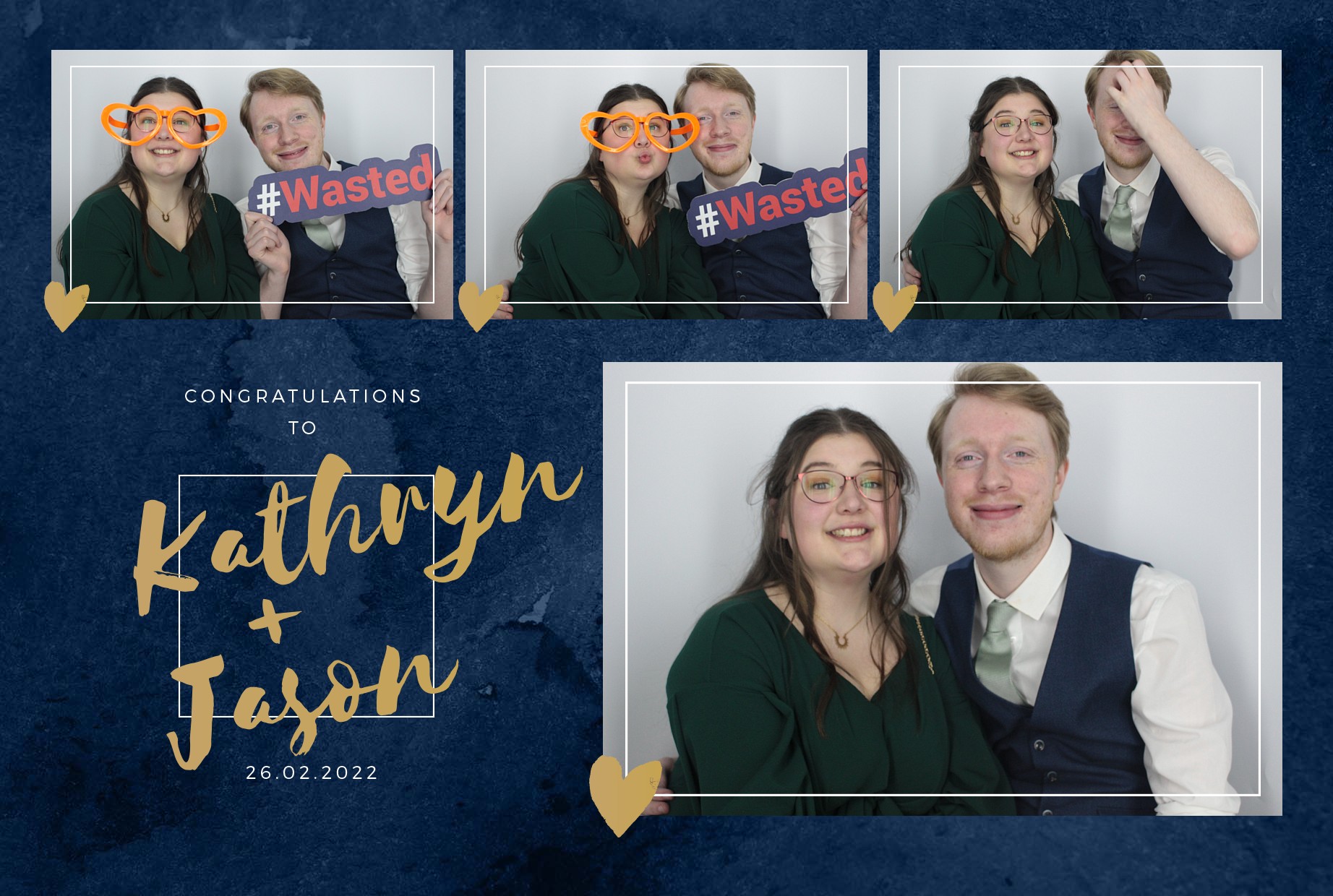 Kathryn and Jason's Wedding  | View more photos from the event at gallery.myphotoboothexperience.co.uk/u/MyPhotoBoothExperienceLtd/Kathryn-and-Jasons-Wedding