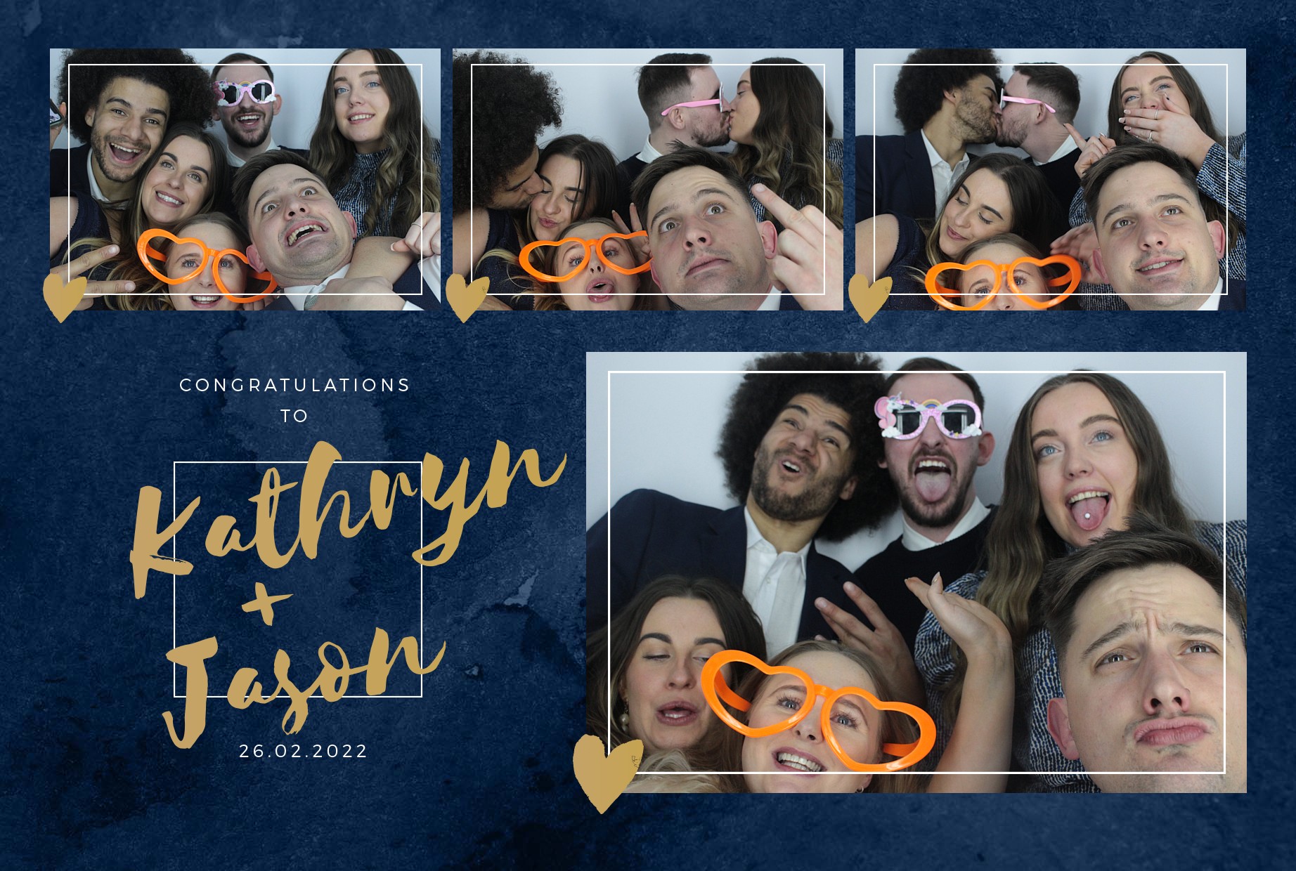 Kathryn and Jason's Wedding  | View more photos from the event at gallery.myphotoboothexperience.co.uk/u/MyPhotoBoothExperienceLtd/Kathryn-and-Jasons-Wedding