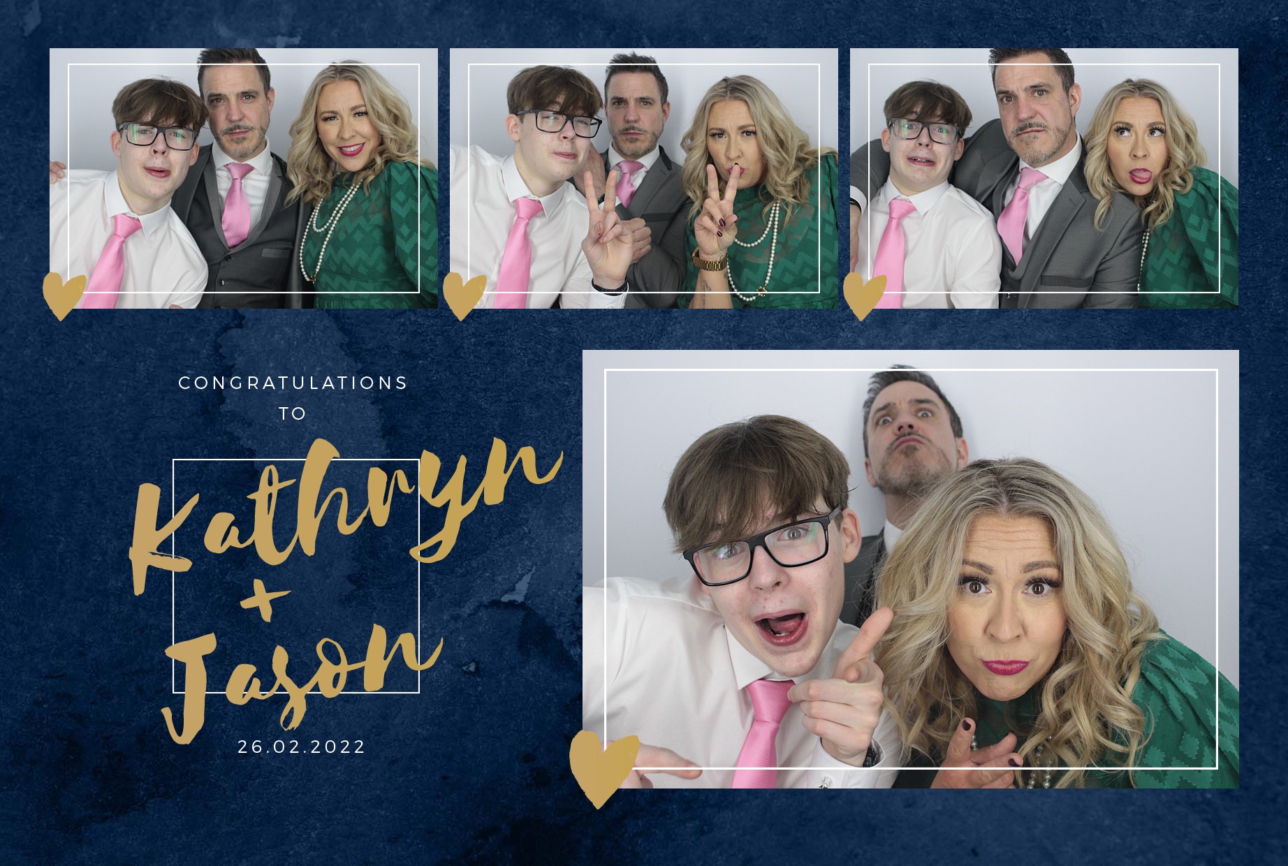 Kathryn and Jason's Wedding  | View more photos from the event at gallery.myphotoboothexperience.co.uk/u/MyPhotoBoothExperienceLtd/Kathryn-and-Jasons-Wedding