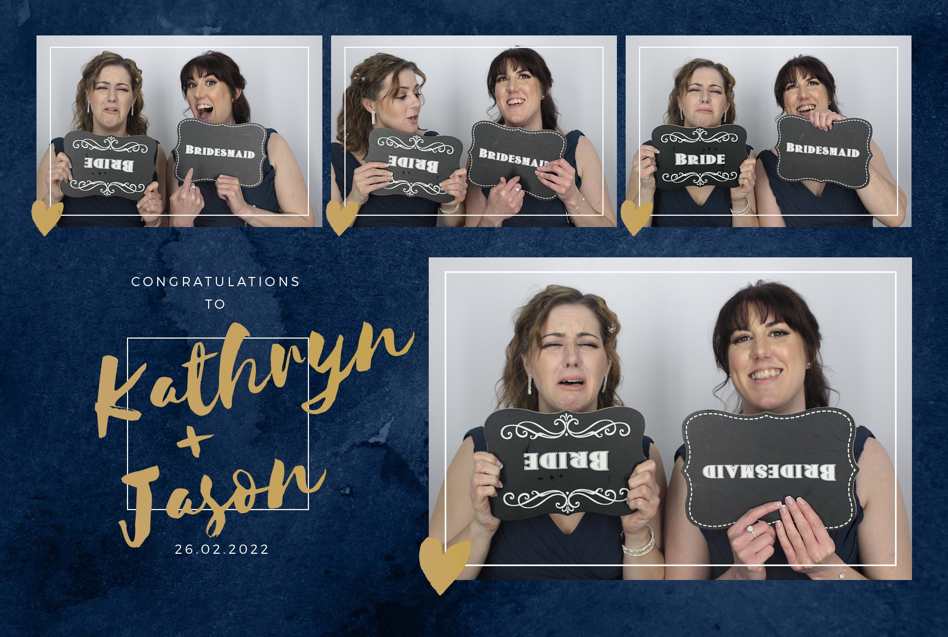 Kathryn and Jason's Wedding  | View more photos from the event at gallery.myphotoboothexperience.co.uk/u/MyPhotoBoothExperienceLtd/Kathryn-and-Jasons-Wedding