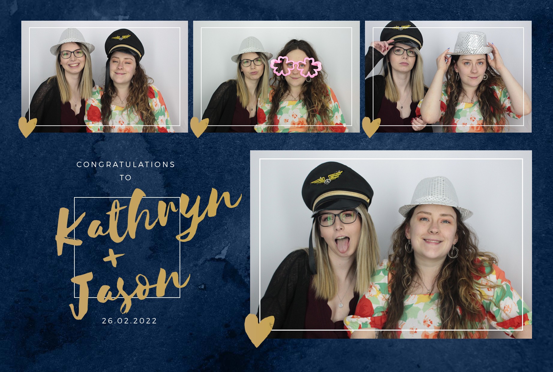 Kathryn and Jason's Wedding  | View more photos from the event at gallery.myphotoboothexperience.co.uk/u/MyPhotoBoothExperienceLtd/Kathryn-and-Jasons-Wedding