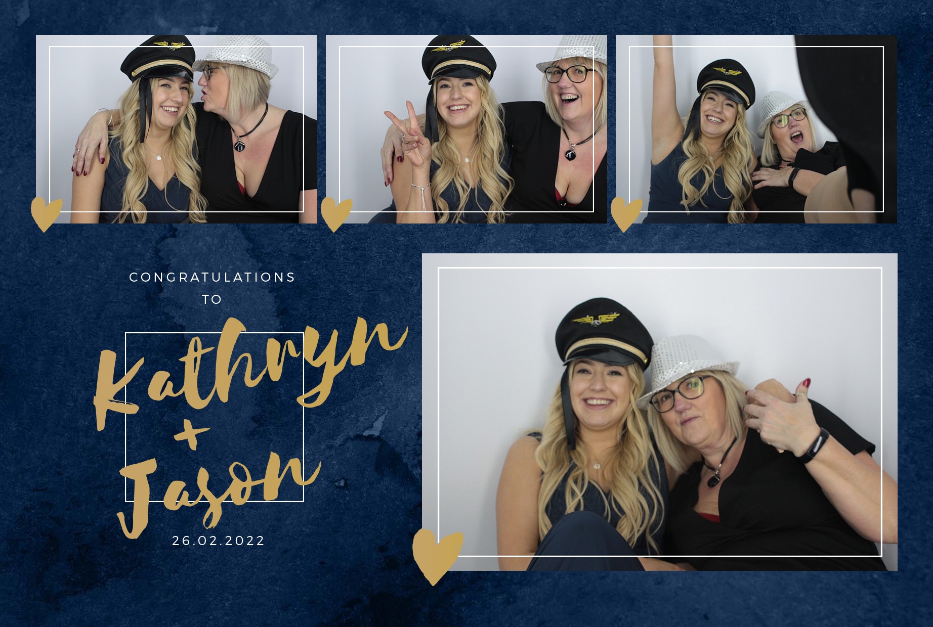Kathryn and Jason's Wedding  | View more photos from the event at gallery.myphotoboothexperience.co.uk/u/MyPhotoBoothExperienceLtd/Kathryn-and-Jasons-Wedding
