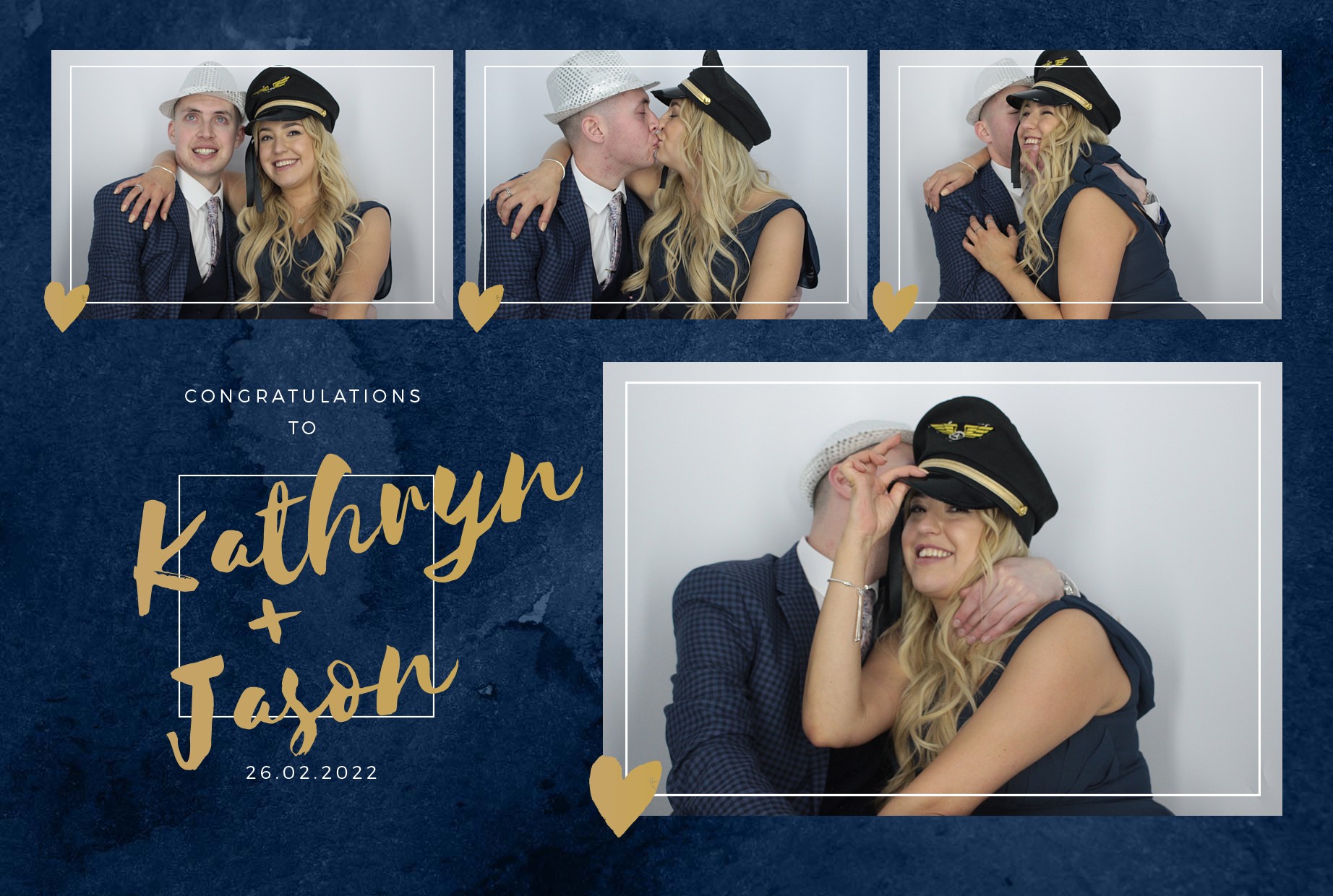 Kathryn and Jason's Wedding  | View more photos from the event at gallery.myphotoboothexperience.co.uk/u/MyPhotoBoothExperienceLtd/Kathryn-and-Jasons-Wedding