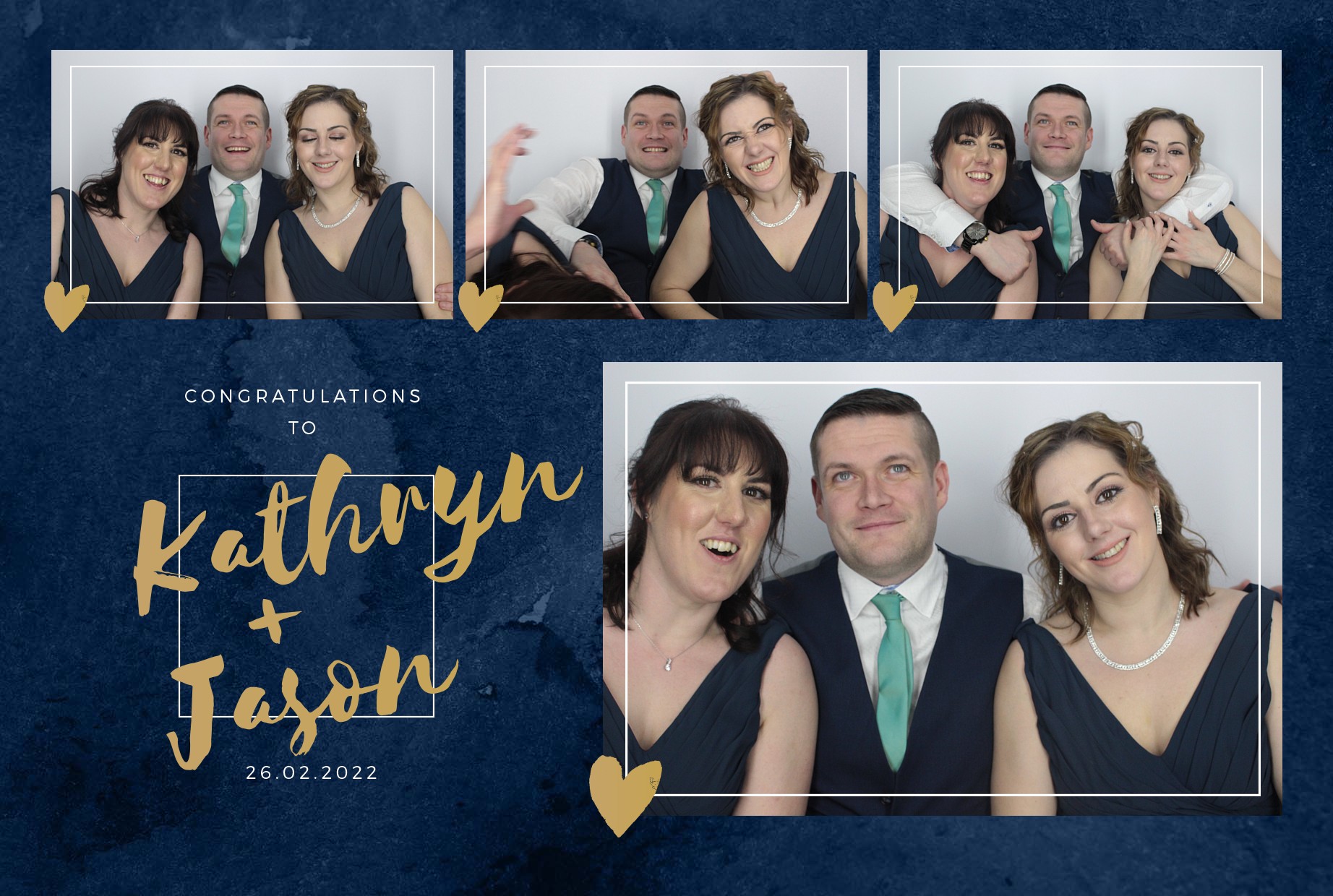 Kathryn and Jason's Wedding  | View more photos from the event at gallery.myphotoboothexperience.co.uk/u/MyPhotoBoothExperienceLtd/Kathryn-and-Jasons-Wedding