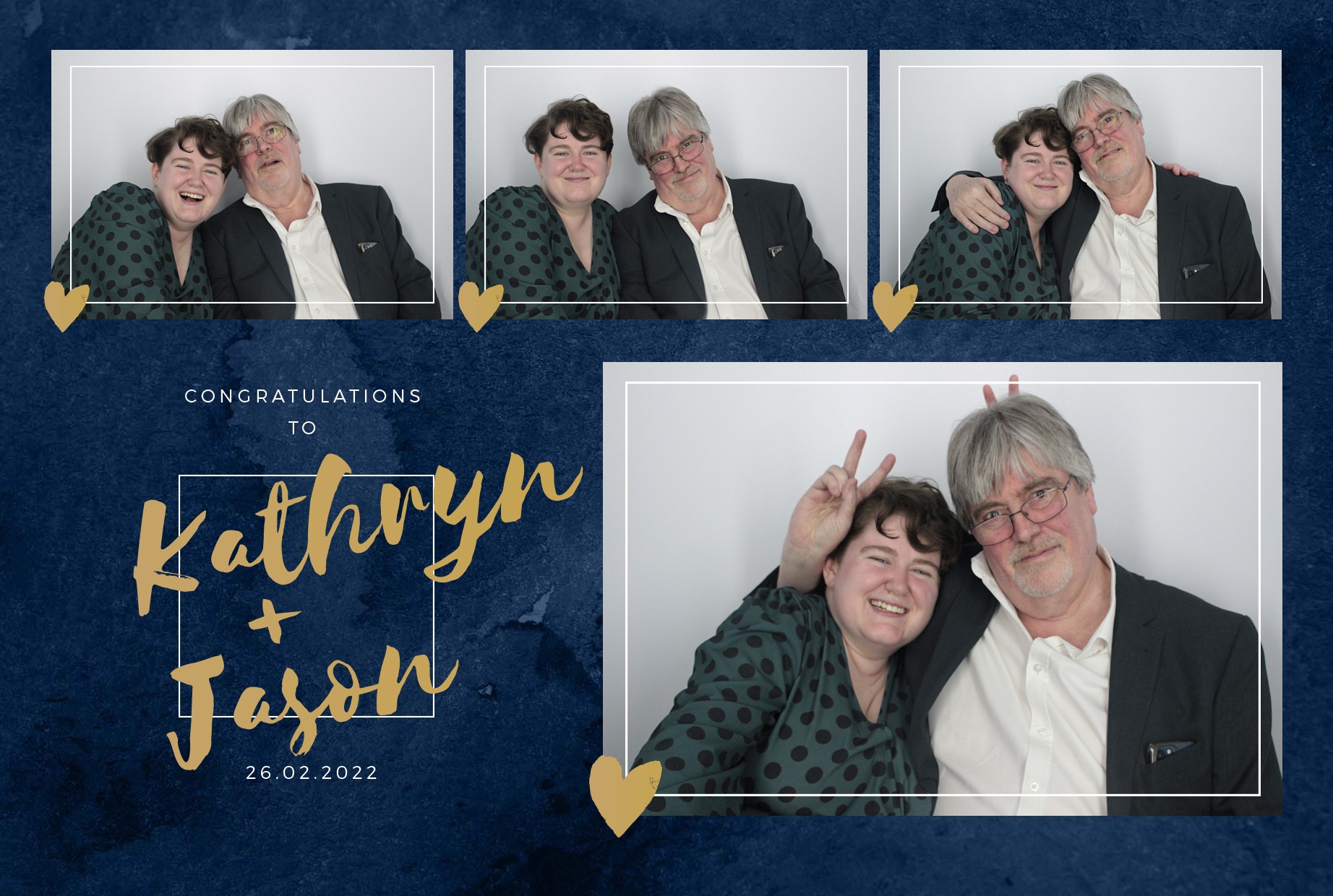 Kathryn and Jason's Wedding  | View more photos from the event at gallery.myphotoboothexperience.co.uk/u/MyPhotoBoothExperienceLtd/Kathryn-and-Jasons-Wedding