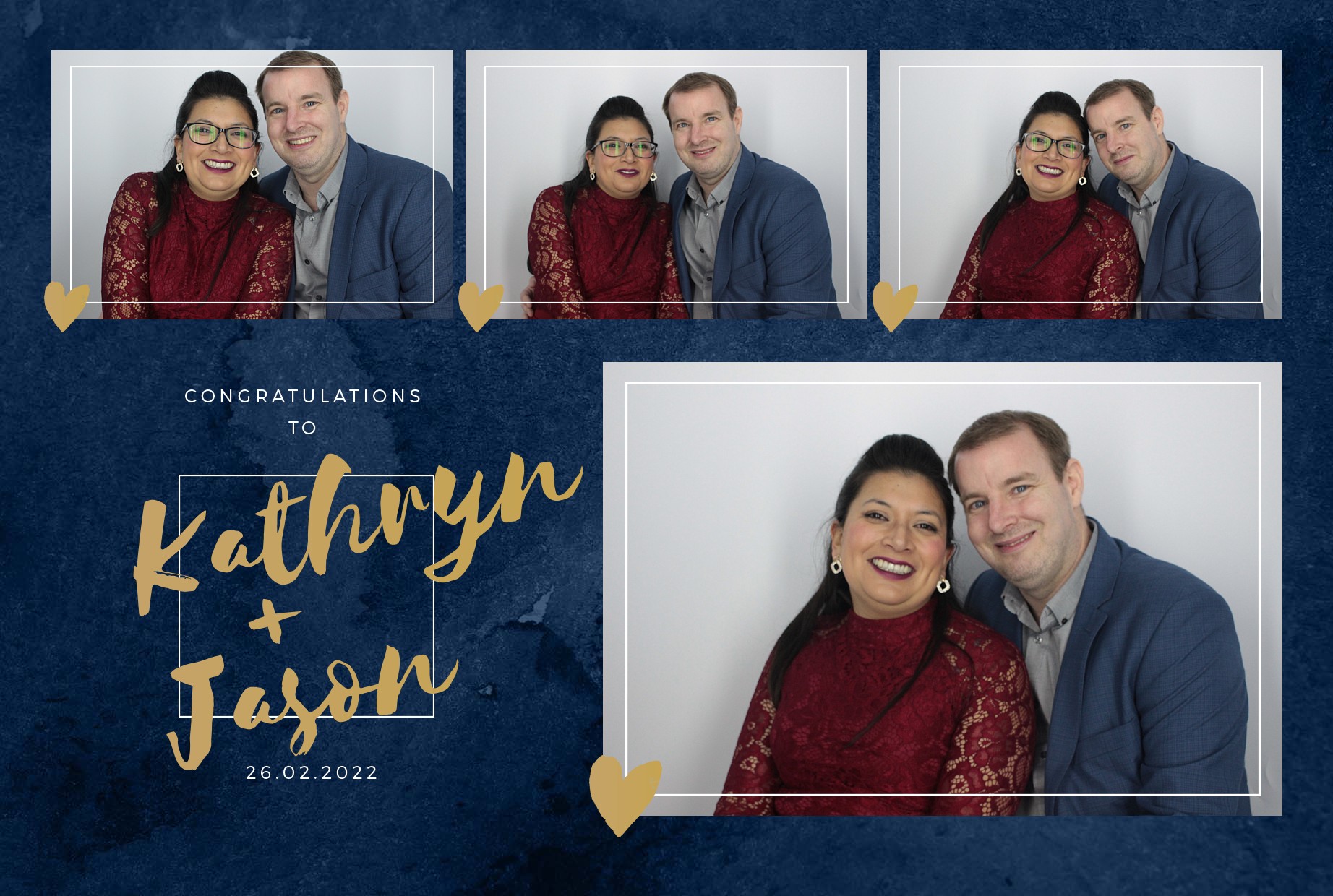 Kathryn and Jason's Wedding  | View more photos from the event at gallery.myphotoboothexperience.co.uk/u/MyPhotoBoothExperienceLtd/Kathryn-and-Jasons-Wedding