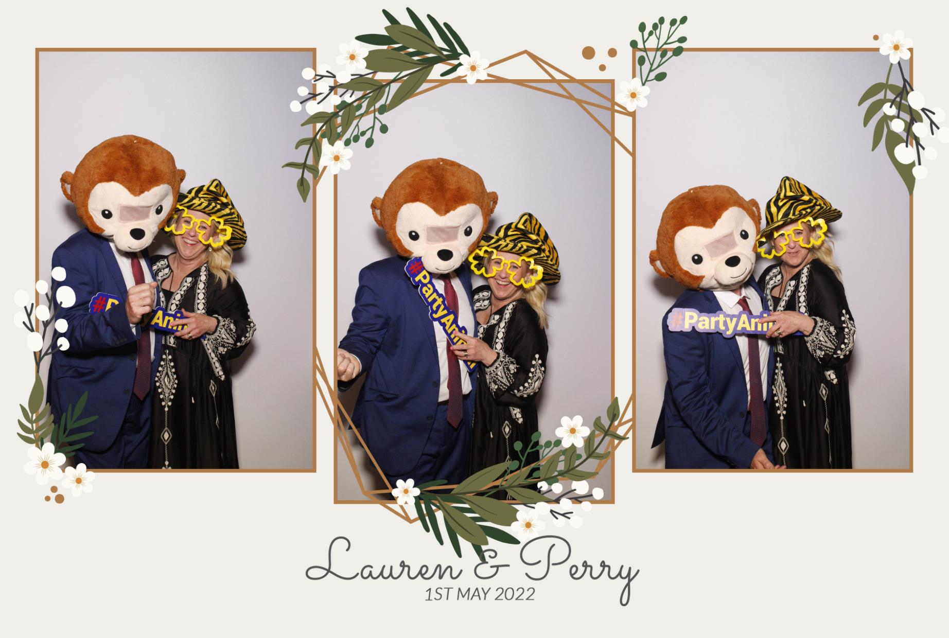 Lauren & Perry's Wedding  | View more photos from the event at gallery.myphotoboothexperience.co.uk/u/MyPhotoBoothExperienceLtd/Lauren-Perrys-Wedding
