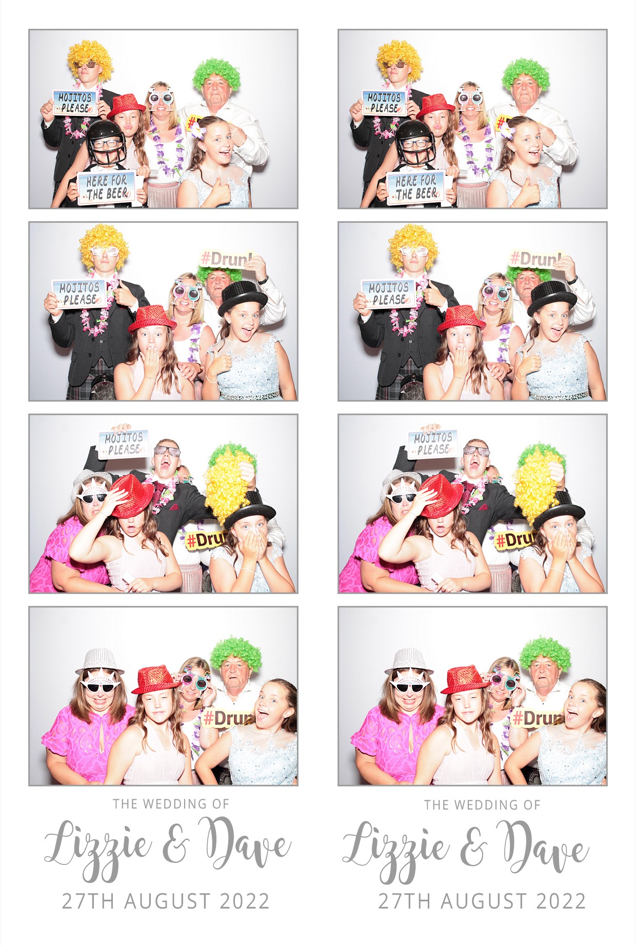 Liz & Dave's Wedding  | View more photos from the event at gallery.myphotoboothexperience.co.uk/u/MyPhotoBoothExperienceLtd/Liz-Daves-Wedding