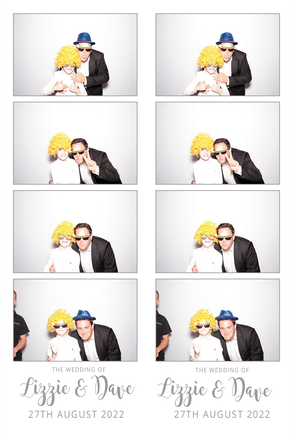 Liz & Dave's Wedding  | View more photos from the event at gallery.myphotoboothexperience.co.uk/u/MyPhotoBoothExperienceLtd/Liz-Daves-Wedding