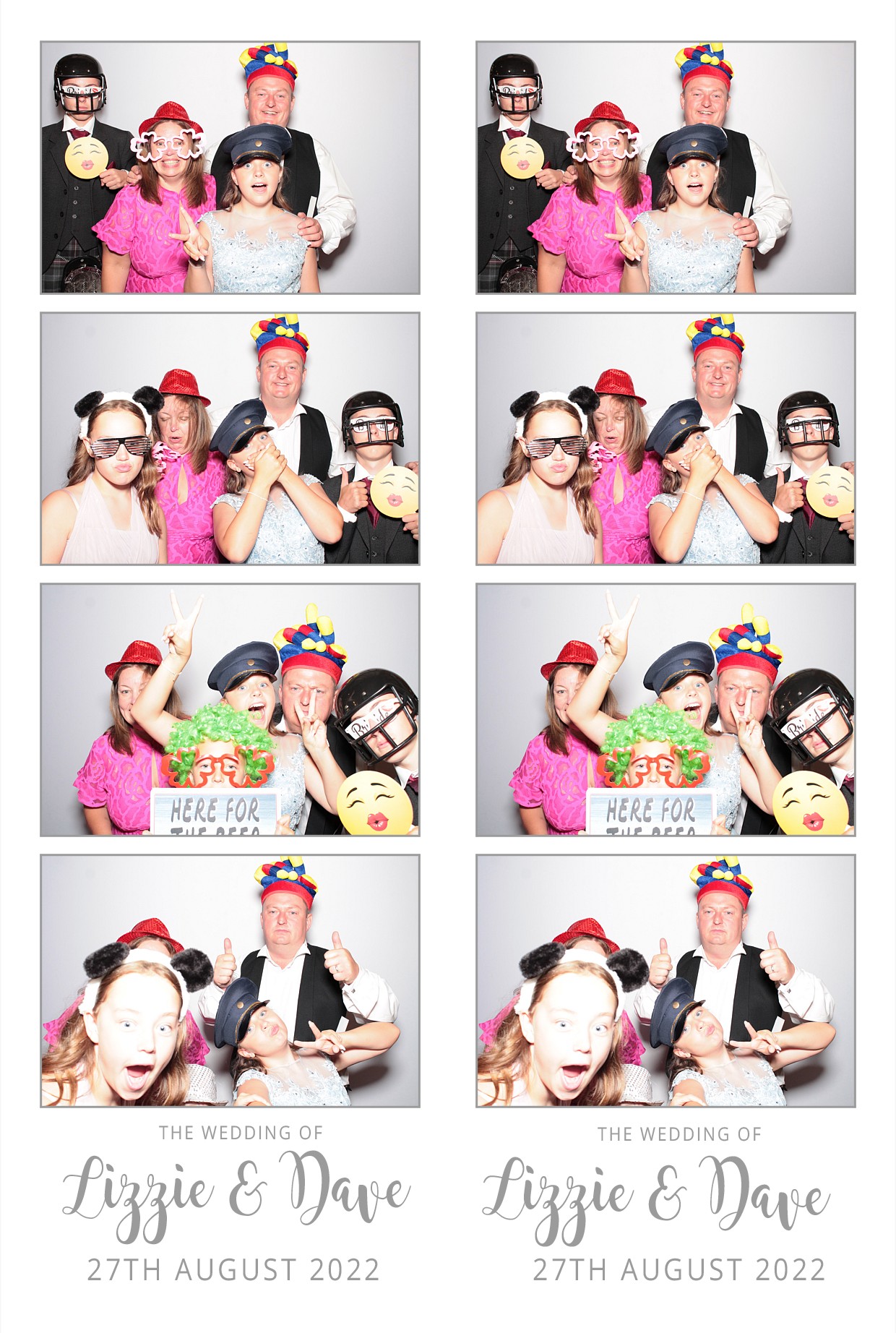 Liz & Dave's Wedding  | View more photos from the event at gallery.myphotoboothexperience.co.uk/u/MyPhotoBoothExperienceLtd/Liz-Daves-Wedding