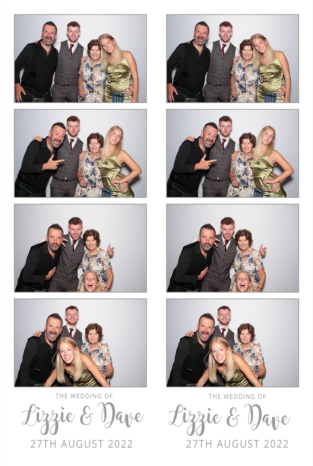 Liz & Dave's Wedding  | View more photos from the event at gallery.myphotoboothexperience.co.uk/u/MyPhotoBoothExperienceLtd/Liz-Daves-Wedding