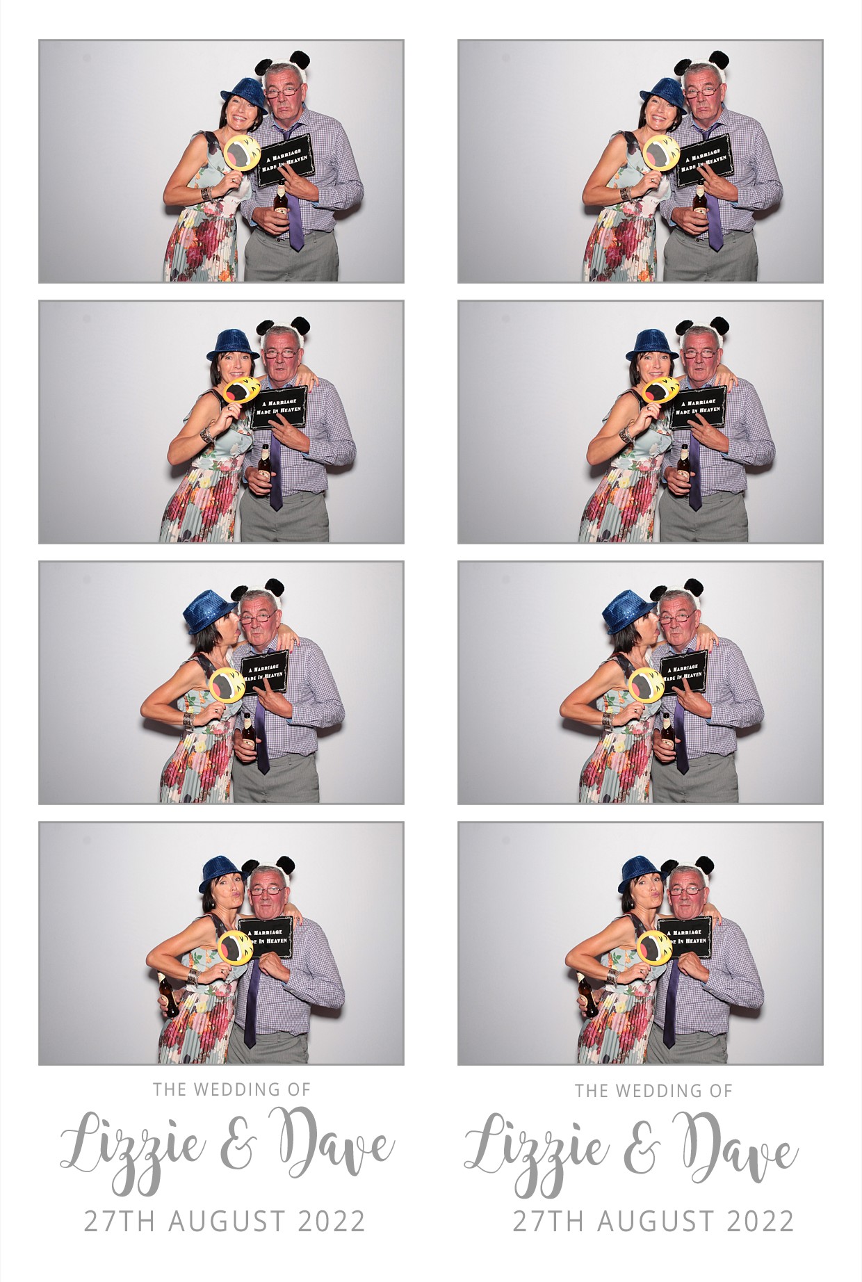 Liz & Dave's Wedding  | View more photos from the event at gallery.myphotoboothexperience.co.uk/u/MyPhotoBoothExperienceLtd/Liz-Daves-Wedding