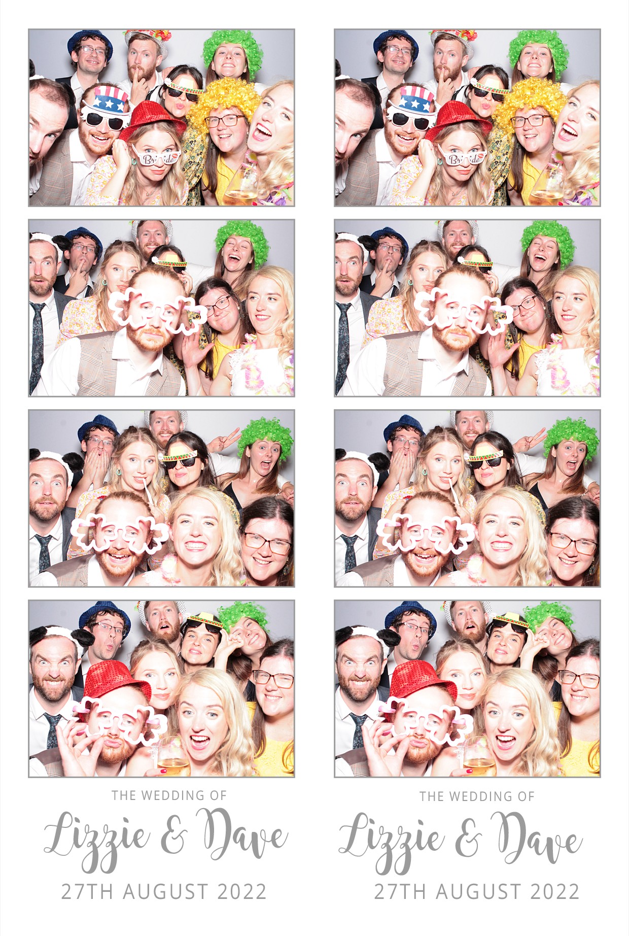 Liz & Dave's Wedding  | View more photos from the event at gallery.myphotoboothexperience.co.uk/u/MyPhotoBoothExperienceLtd/Liz-Daves-Wedding