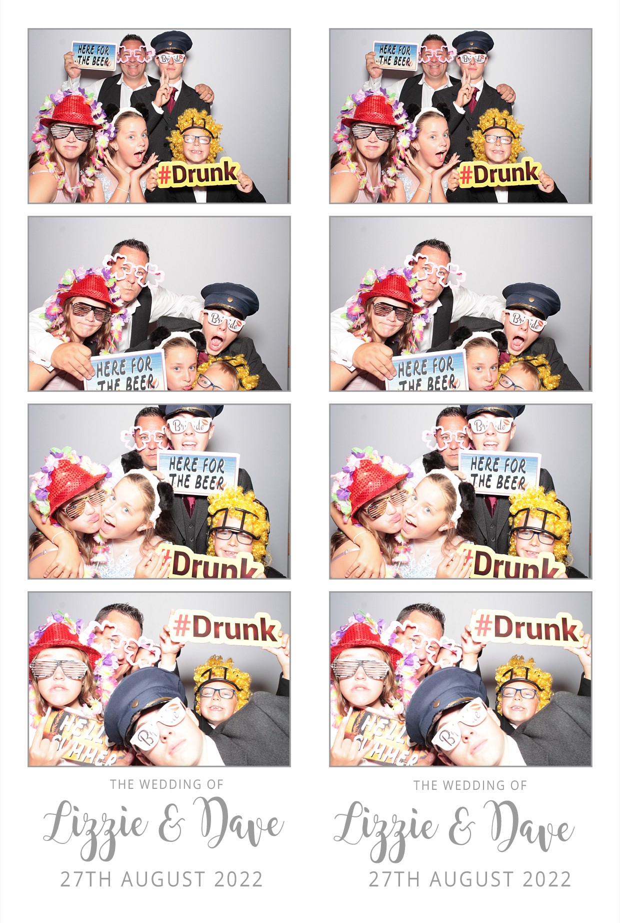 Liz & Dave's Wedding  | View more photos from the event at gallery.myphotoboothexperience.co.uk/u/MyPhotoBoothExperienceLtd/Liz-Daves-Wedding