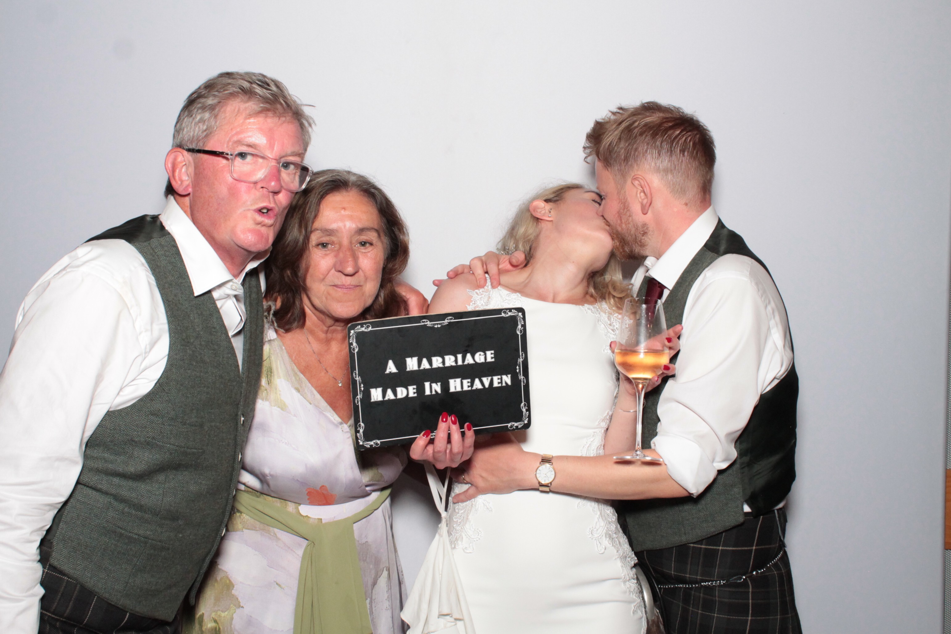 Liz & Dave's Wedding  | View more photos from the event at gallery.myphotoboothexperience.co.uk/u/MyPhotoBoothExperienceLtd/Liz-Daves-Wedding