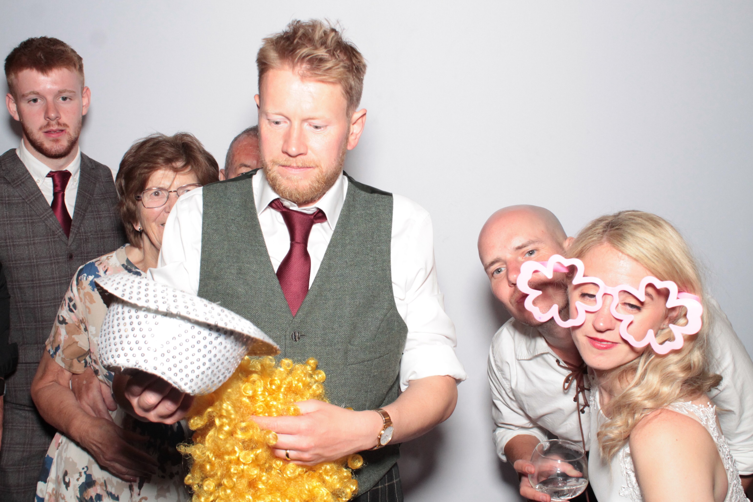 Liz & Dave's Wedding  | View more photos from the event at gallery.myphotoboothexperience.co.uk/u/MyPhotoBoothExperienceLtd/Liz-Daves-Wedding