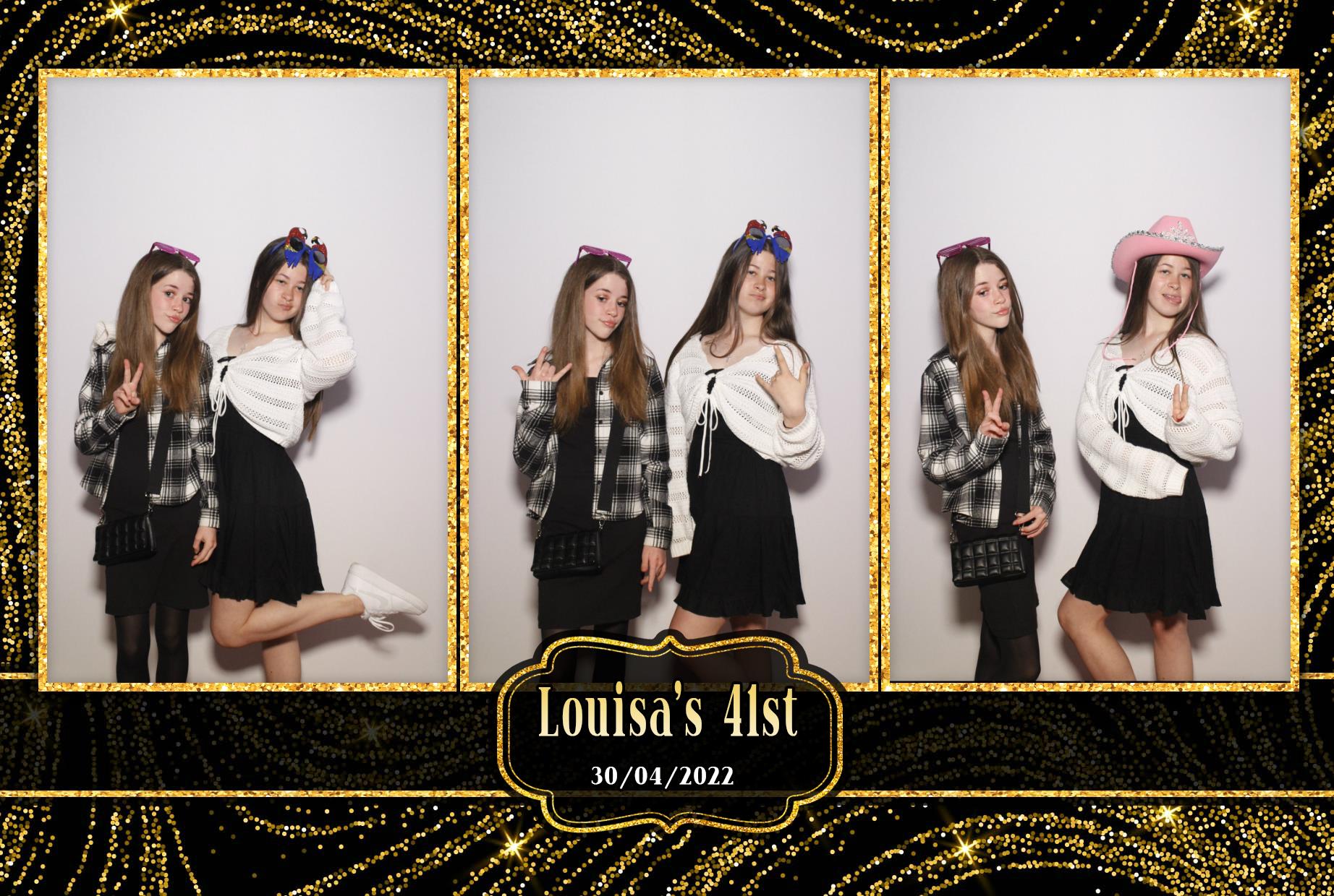 Louisa's 41st Birthday  | View more photos from the event at gallery.myphotoboothexperience.co.uk/u/MyPhotoBoothExperienceLtd/Louisas-41st-Birthday