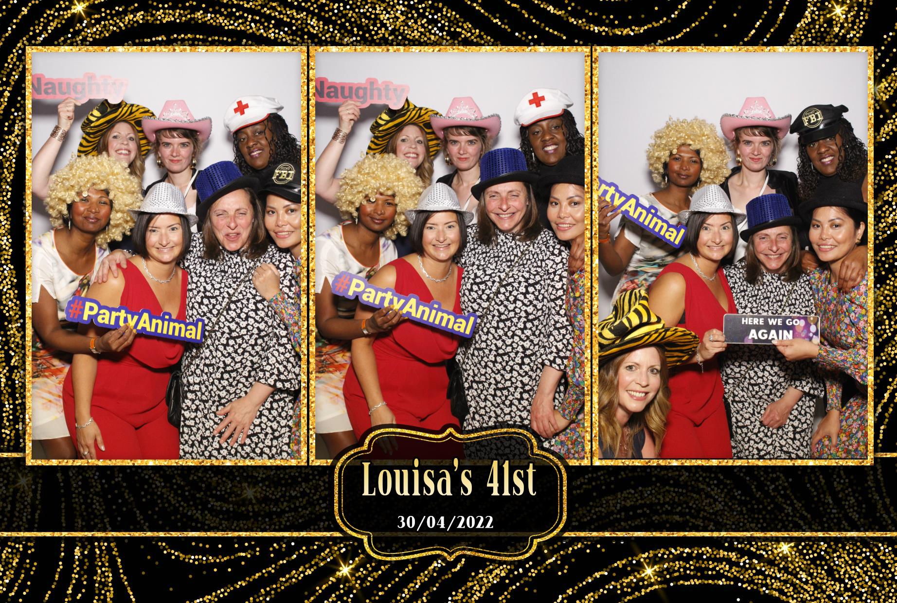 Louisa's 41st Birthday  | View more photos from the event at gallery.myphotoboothexperience.co.uk/u/MyPhotoBoothExperienceLtd/Louisas-41st-Birthday
