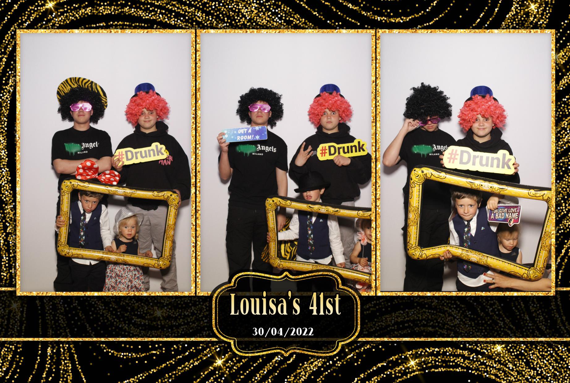 Louisa's 41st Birthday  | View more photos from the event at gallery.myphotoboothexperience.co.uk/u/MyPhotoBoothExperienceLtd/Louisas-41st-Birthday