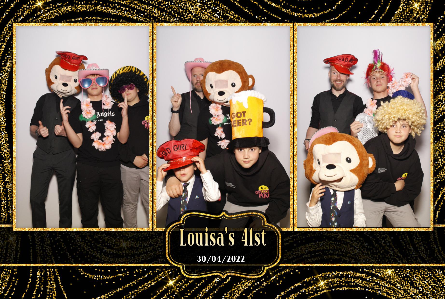 Louisa's 41st Birthday  | View more photos from the event at gallery.myphotoboothexperience.co.uk/u/MyPhotoBoothExperienceLtd/Louisas-41st-Birthday