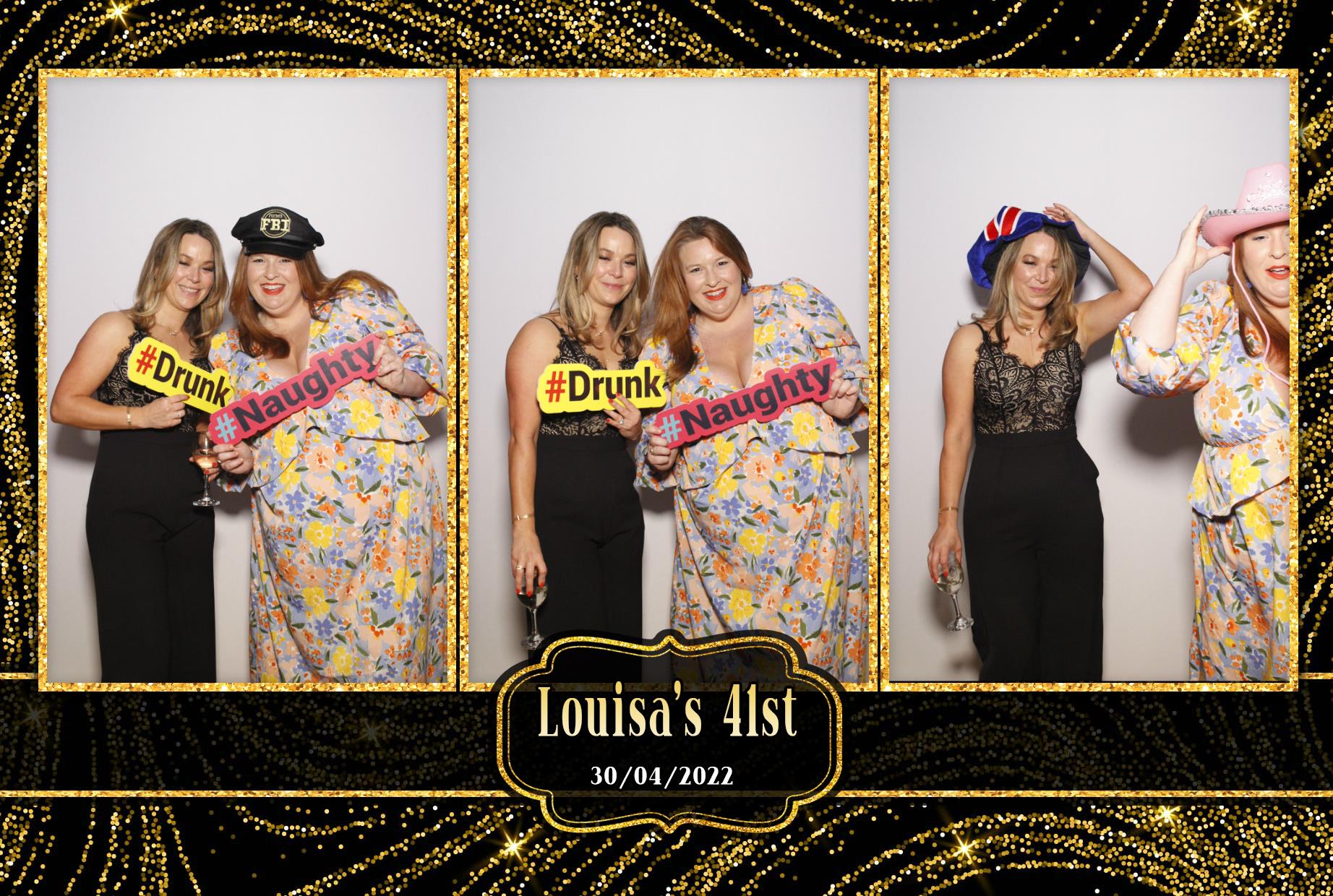Louisa's 41st Birthday  | View more photos from the event at gallery.myphotoboothexperience.co.uk/u/MyPhotoBoothExperienceLtd/Louisas-41st-Birthday