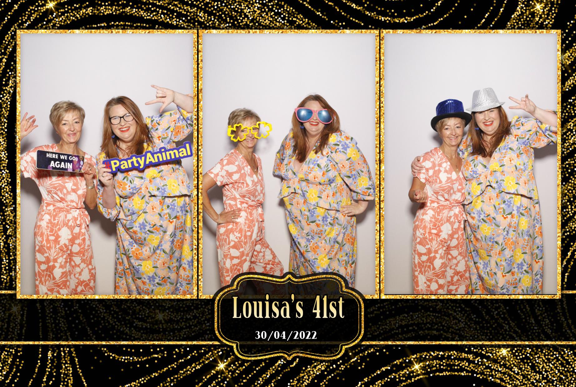 Louisa's 41st Birthday  | View more photos from the event at gallery.myphotoboothexperience.co.uk/u/MyPhotoBoothExperienceLtd/Louisas-41st-Birthday