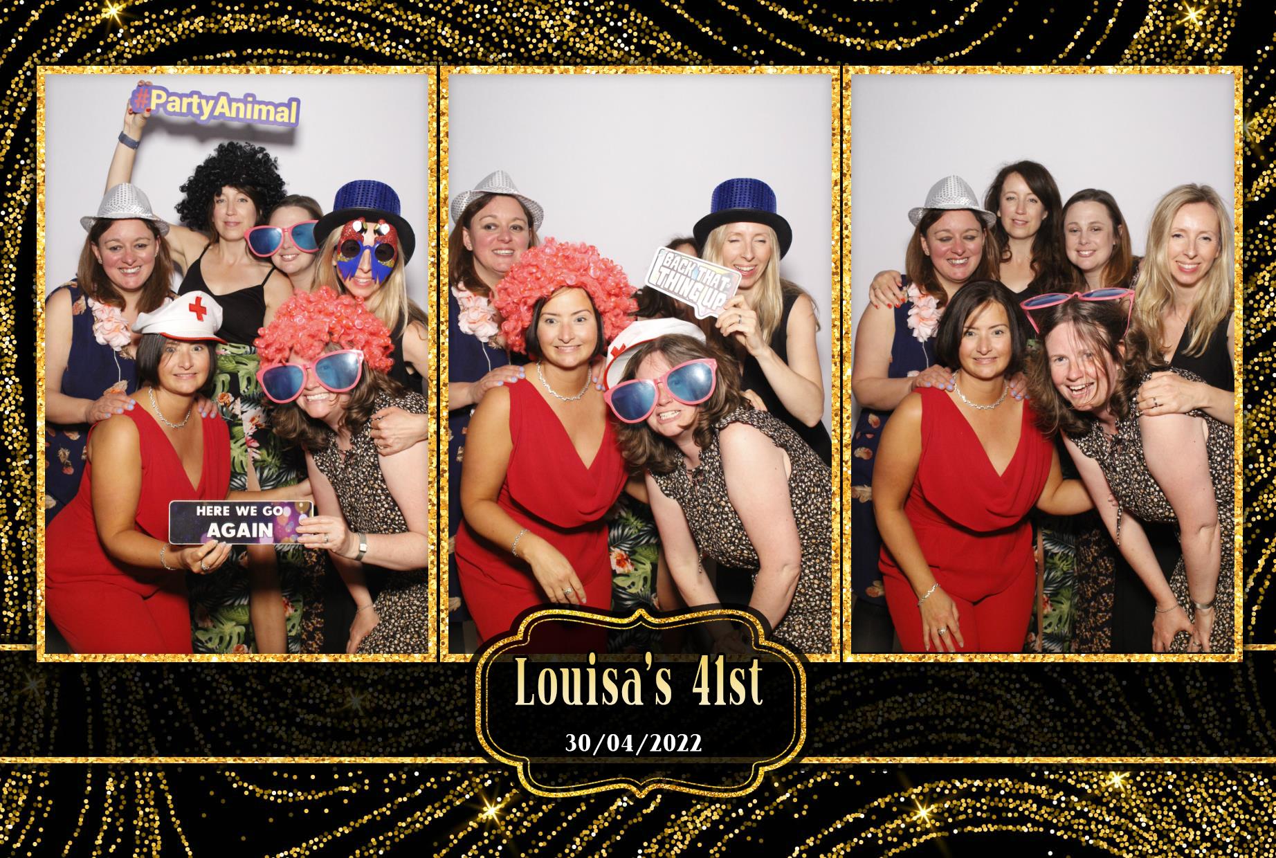 Louisa's 41st Birthday  | View more photos from the event at gallery.myphotoboothexperience.co.uk/u/MyPhotoBoothExperienceLtd/Louisas-41st-Birthday
