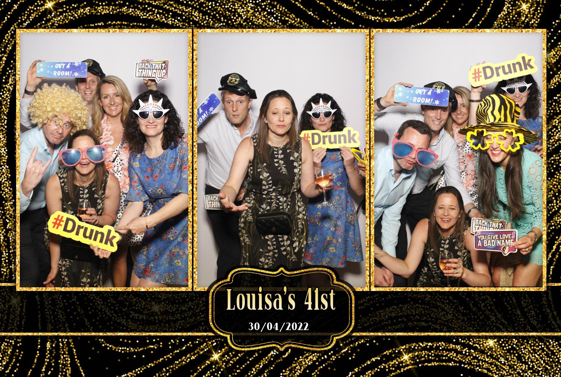 Louisa's 41st Birthday  | View more photos from the event at gallery.myphotoboothexperience.co.uk/u/MyPhotoBoothExperienceLtd/Louisas-41st-Birthday