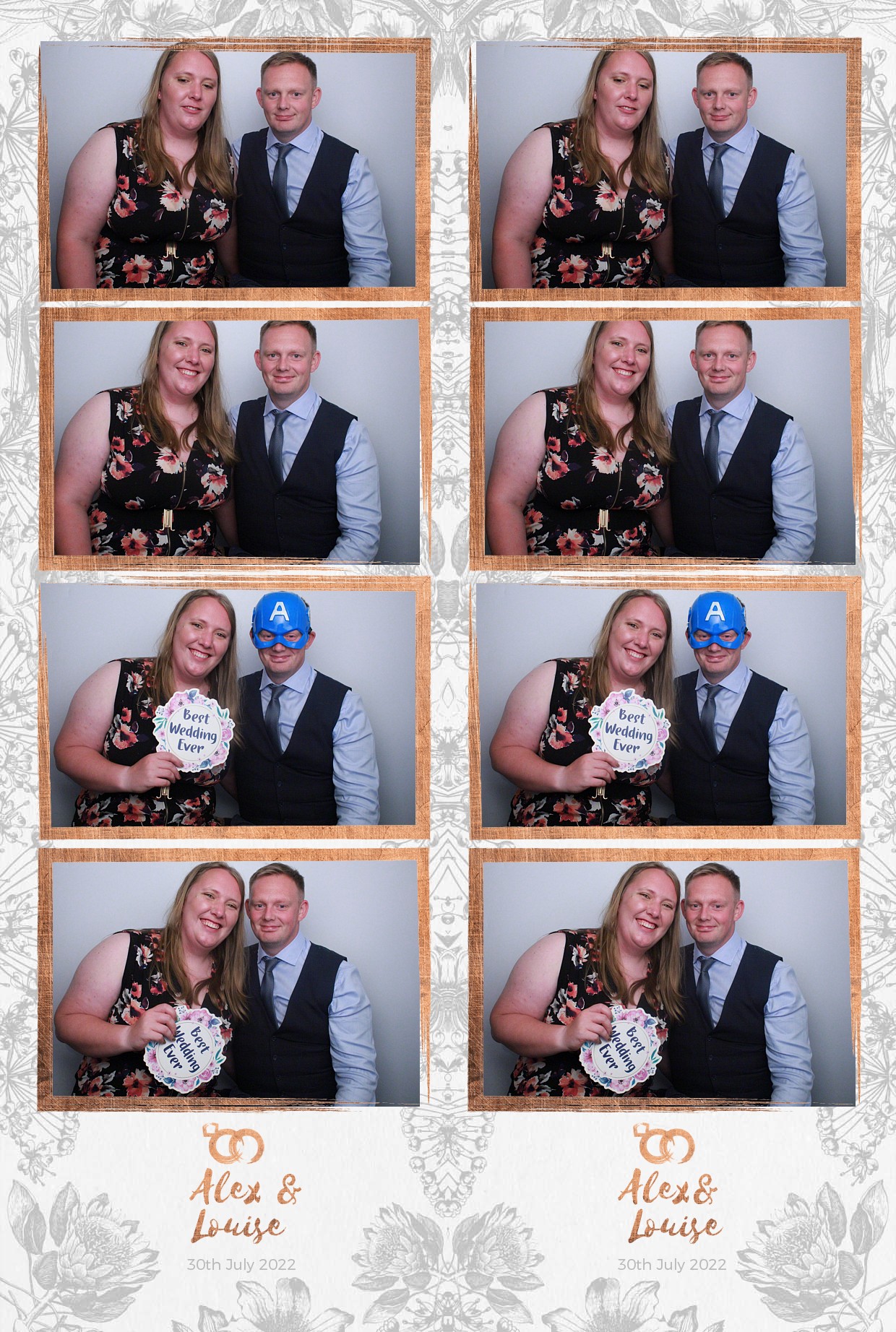 Louise & Alex | View more photos from the event at gallery.myphotoboothexperience.co.uk/u/MyPhotoBoothExperienceLtd/Louise-Alex