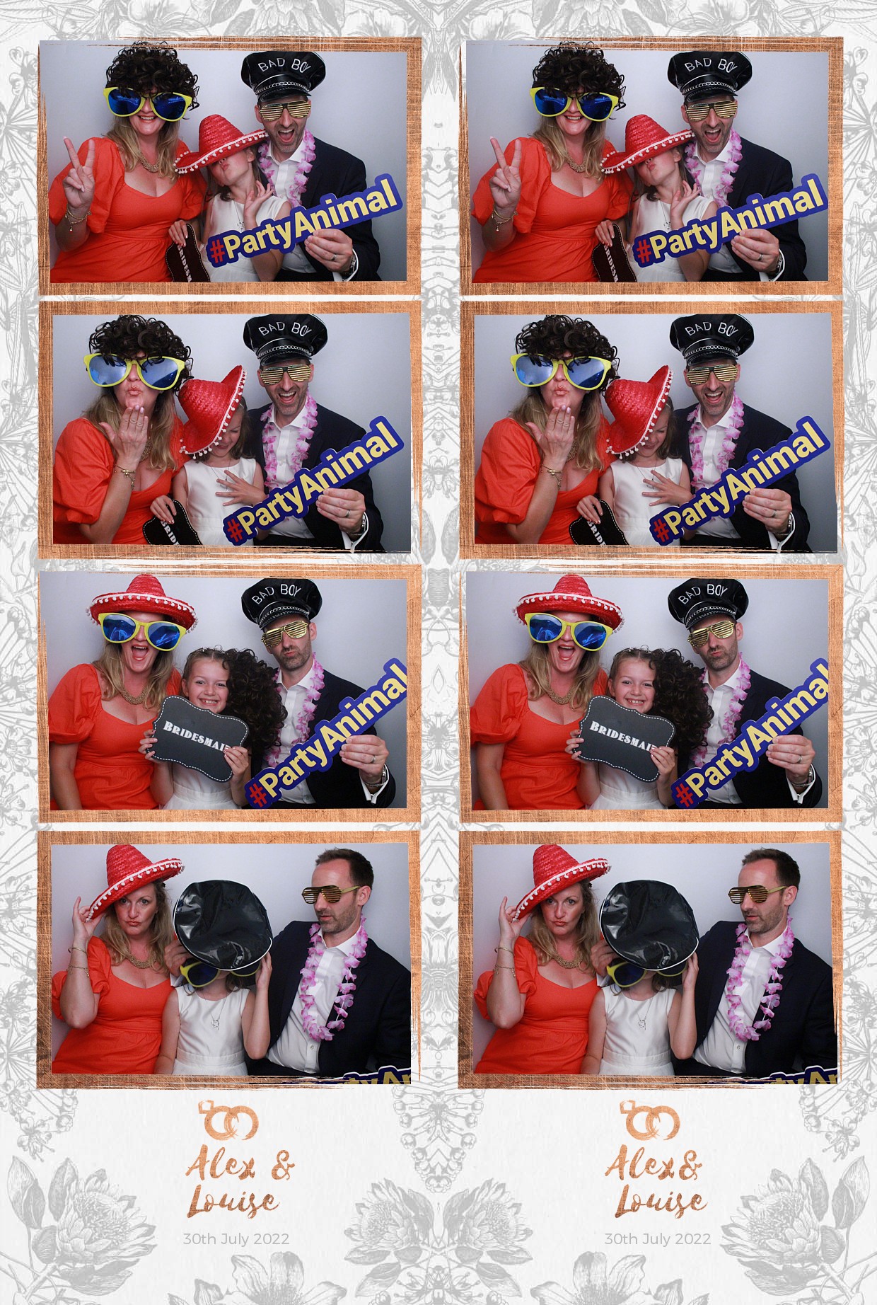 Louise & Alex | View more photos from the event at gallery.myphotoboothexperience.co.uk/u/MyPhotoBoothExperienceLtd/Louise-Alex