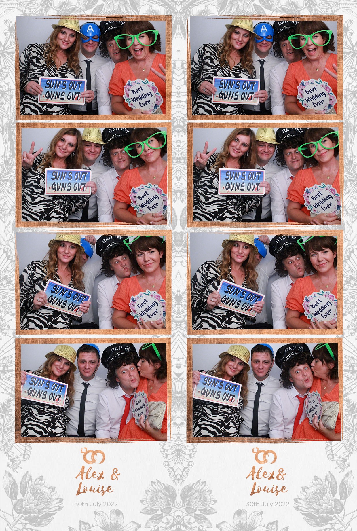 Louise & Alex | View more photos from the event at gallery.myphotoboothexperience.co.uk/u/MyPhotoBoothExperienceLtd/Louise-Alex