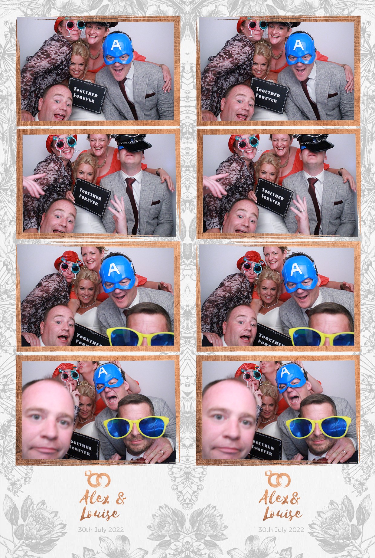 Louise & Alex | View more photos from the event at gallery.myphotoboothexperience.co.uk/u/MyPhotoBoothExperienceLtd/Louise-Alex