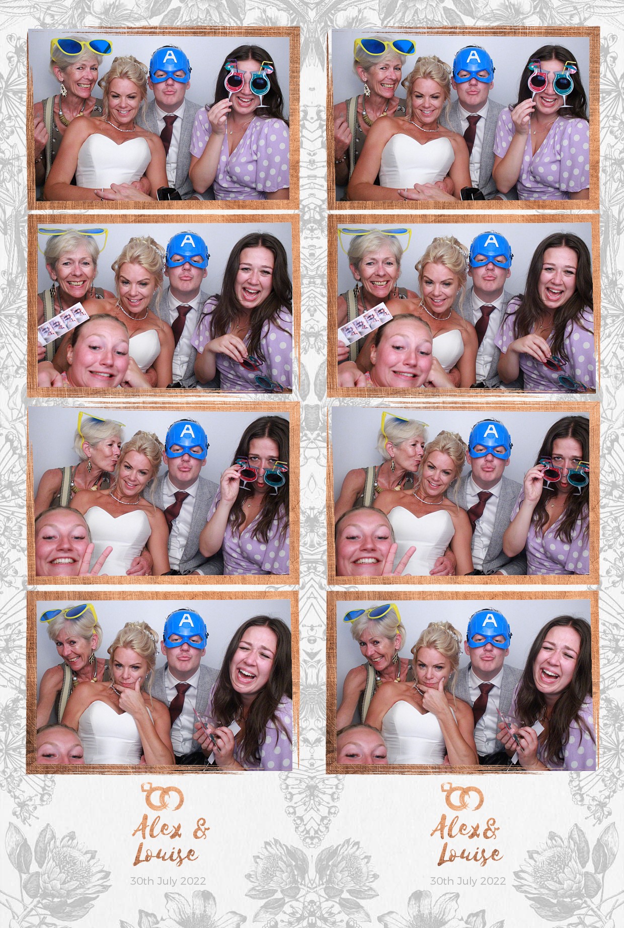 Louise & Alex | View more photos from the event at gallery.myphotoboothexperience.co.uk/u/MyPhotoBoothExperienceLtd/Louise-Alex