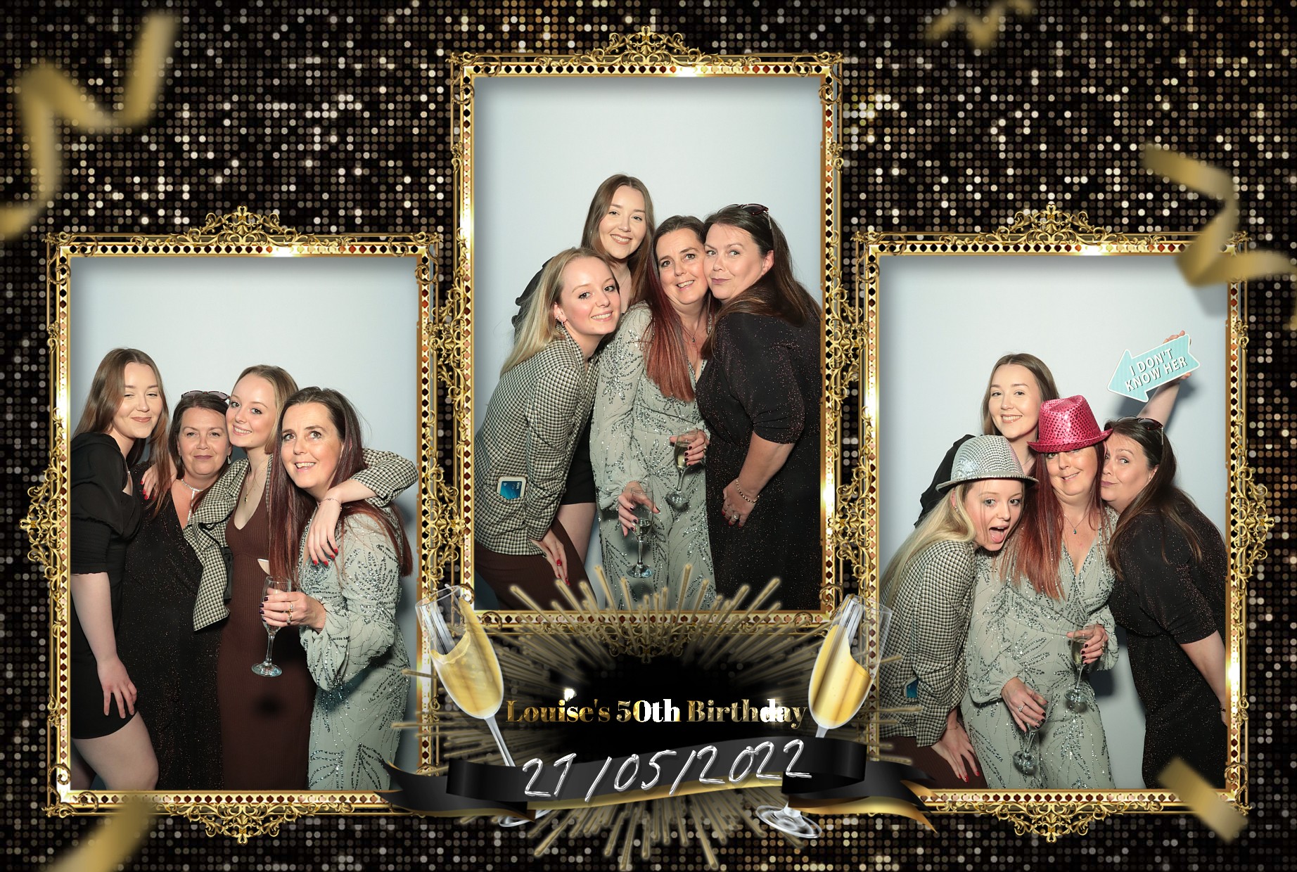Louise's 50th Birthday | View more photos from the event at gallery.myphotoboothexperience.co.uk/u/MyPhotoBoothExperienceLtd/Louises-50th-Birthday
