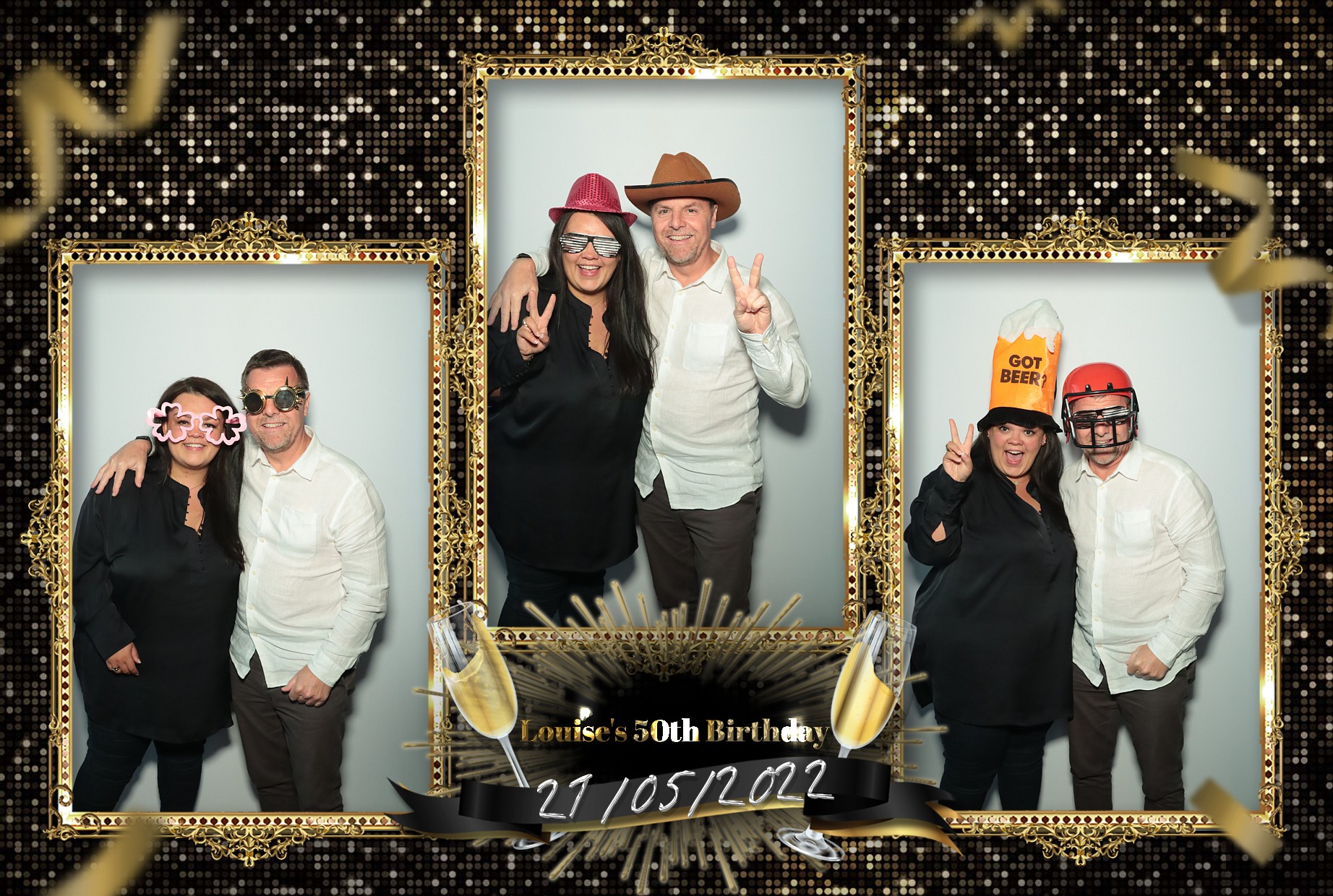 Louise's 50th Birthday | View more photos from the event at gallery.myphotoboothexperience.co.uk/u/MyPhotoBoothExperienceLtd/Louises-50th-Birthday