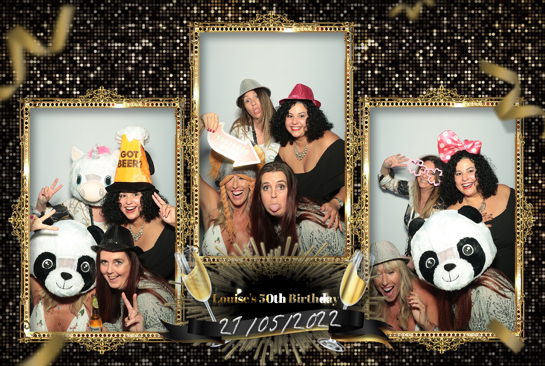 Louise's 50th Birthday | View more photos from the event at gallery.myphotoboothexperience.co.uk/u/MyPhotoBoothExperienceLtd/Louises-50th-Birthday