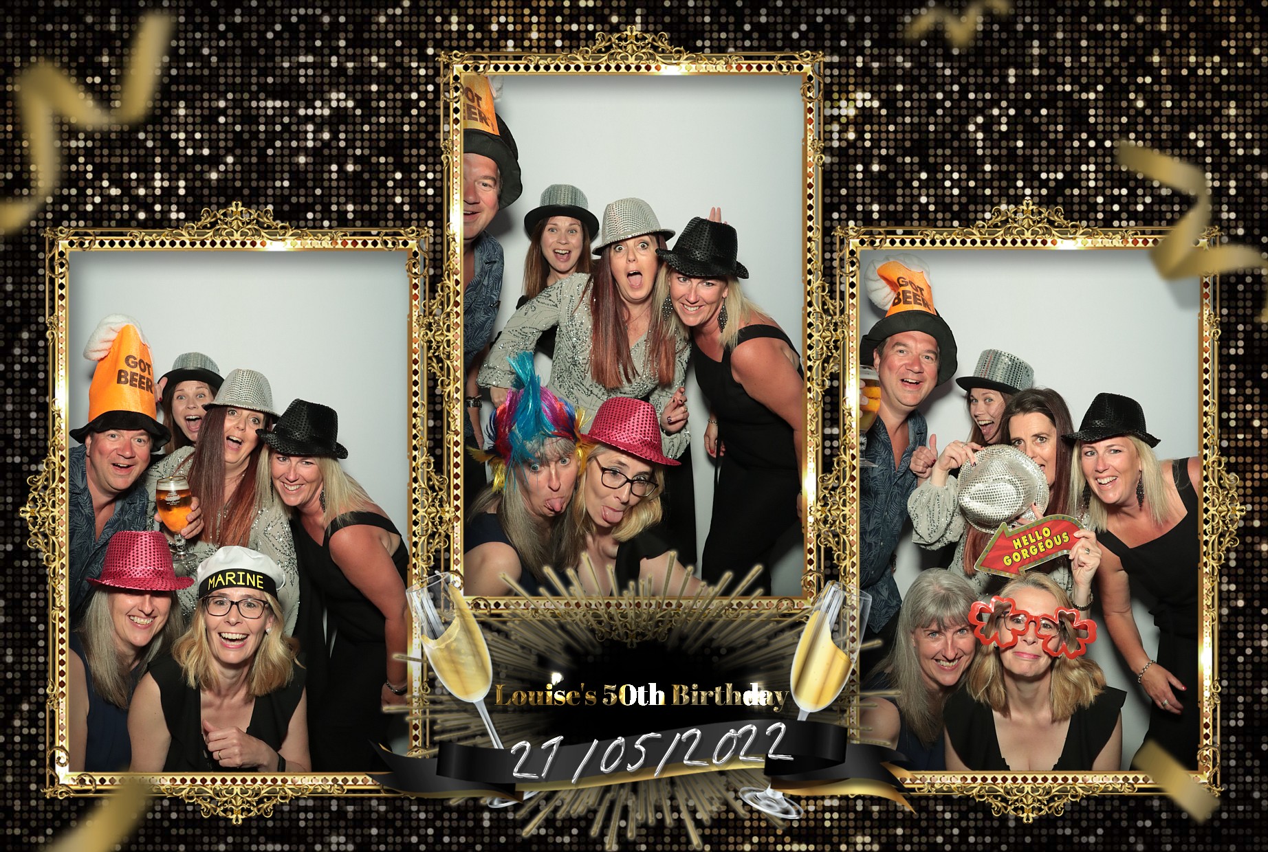Louise's 50th Birthday | View more photos from the event at gallery.myphotoboothexperience.co.uk/u/MyPhotoBoothExperienceLtd/Louises-50th-Birthday